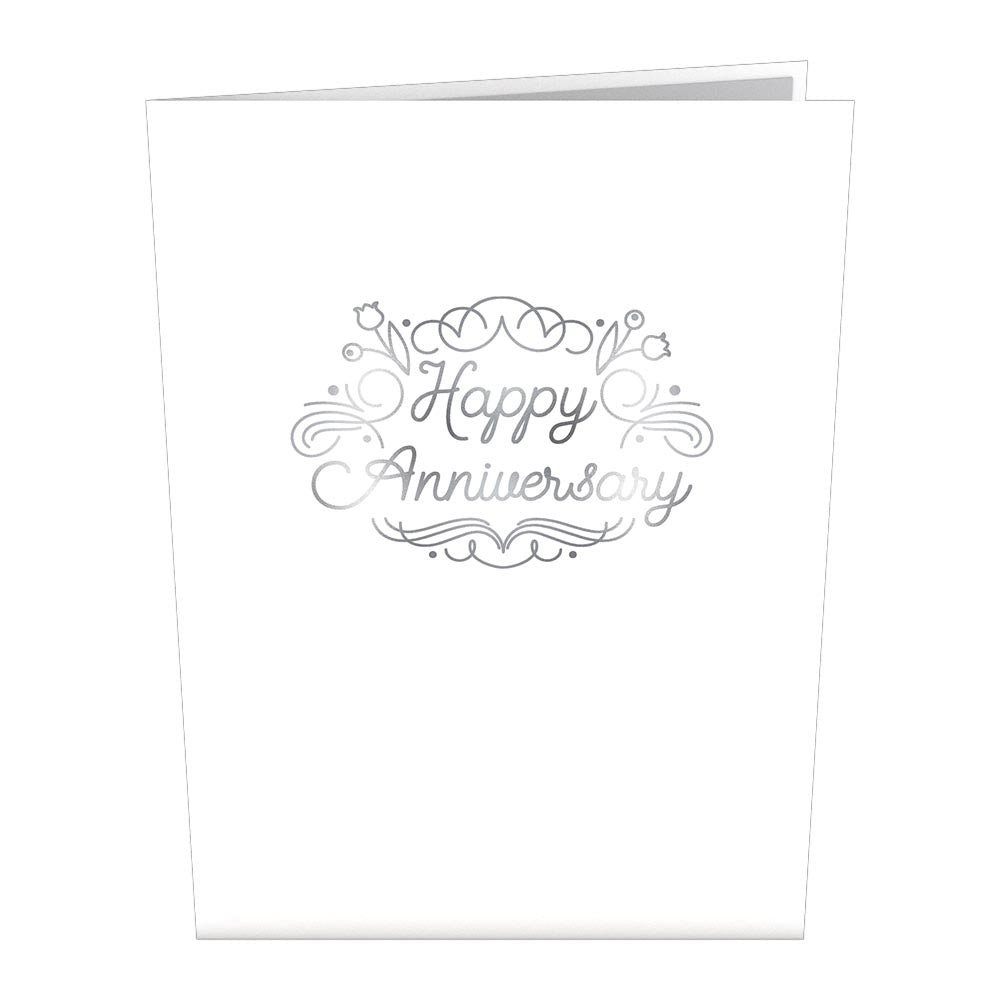 Anniversary Lily of the Valley Pop-Up Card、mySite、solidvoid