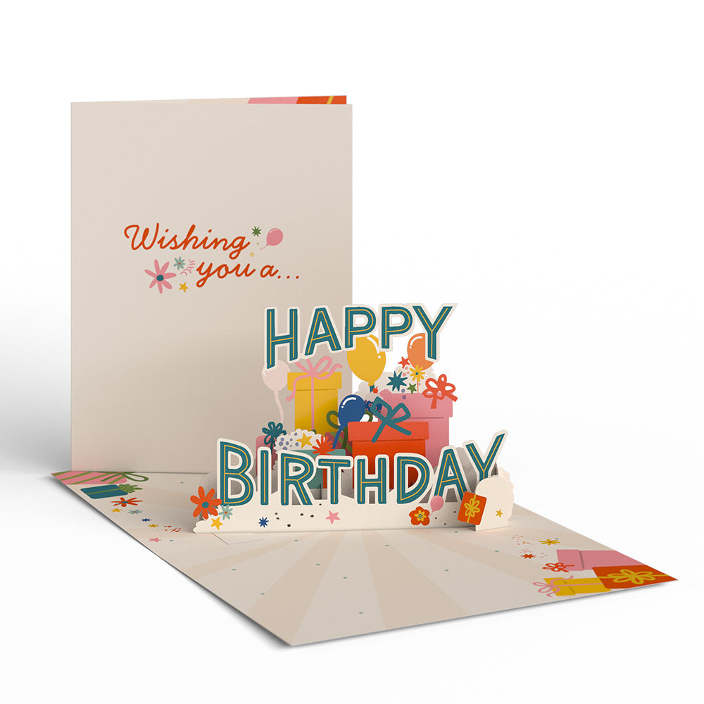Whimsical Birthday Box Set (Assorted 12-Pack): Paperpop® Card、mySite、solidvoid