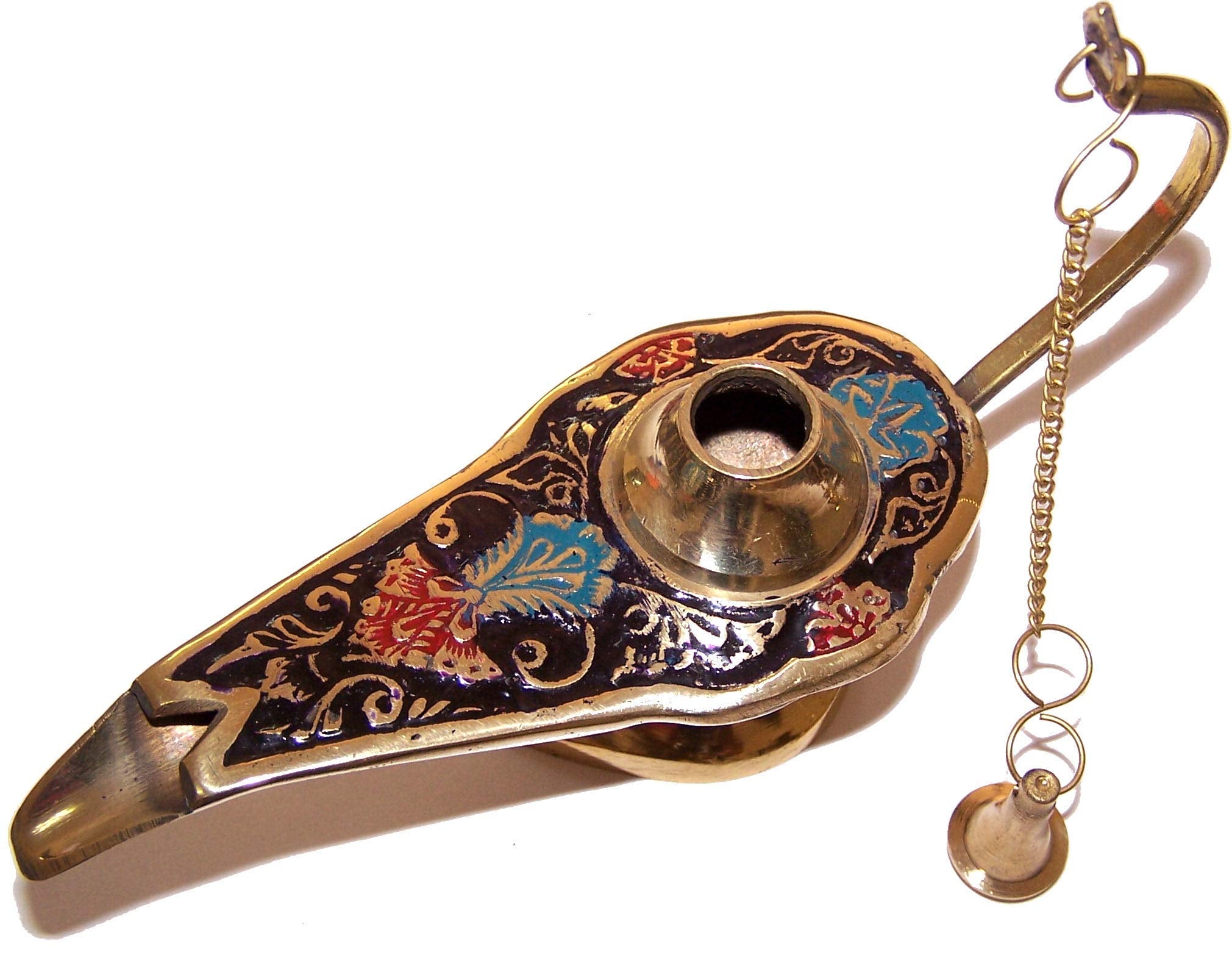  Holy Land Market Brass Aladdin Style Oil Lamps - Set of 4、mySite、elrpsem3k