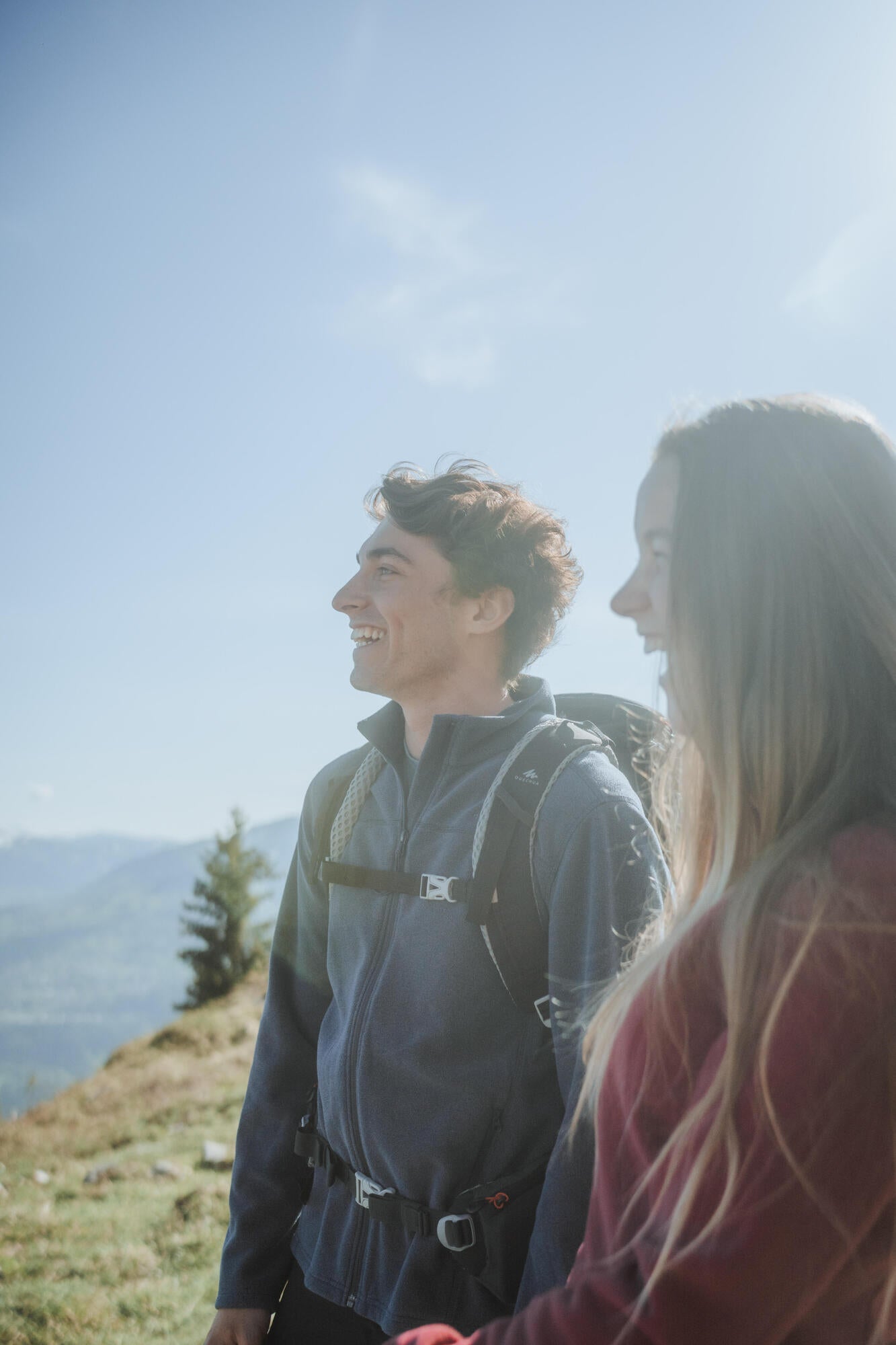 Quechua Men's MH100 Hiking Fleece