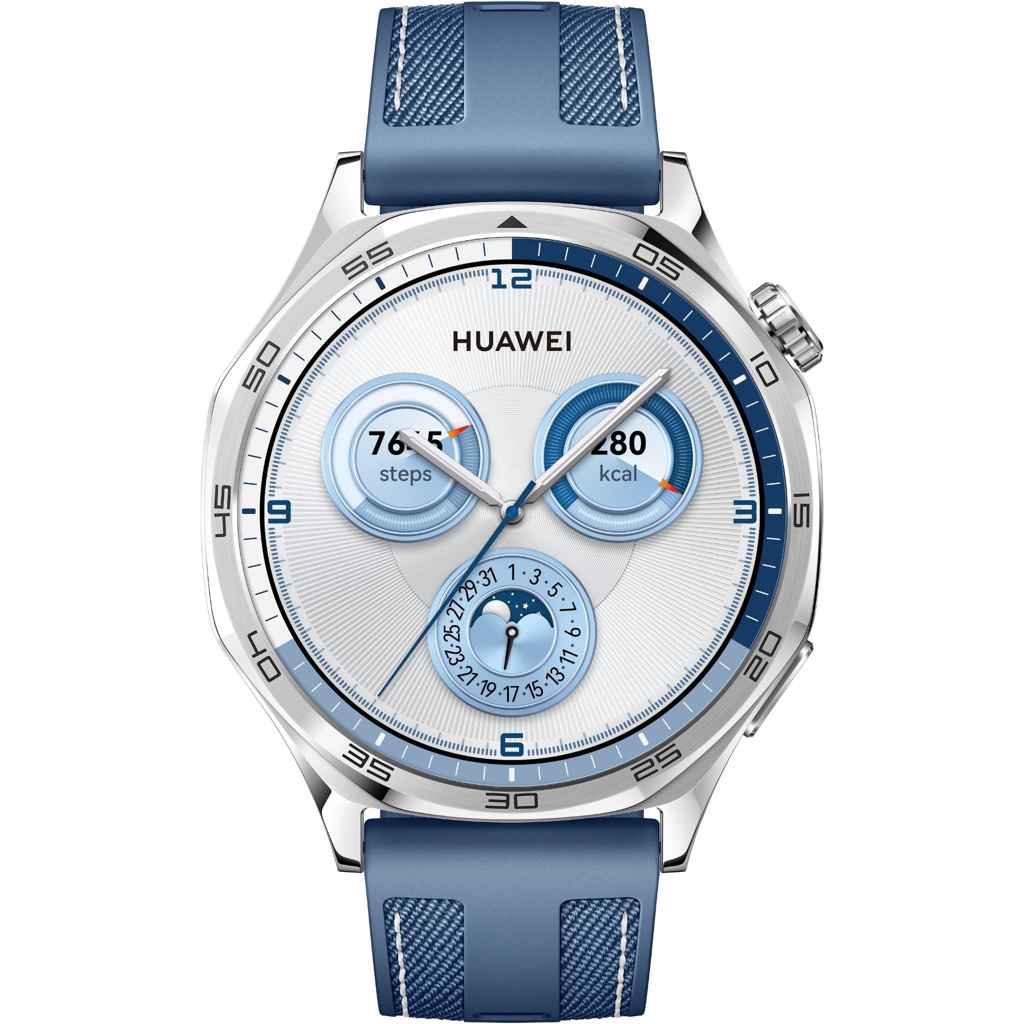 Huawei Watch GT 5 46mm Stainless Steel (Blue)、mySite、camillekostekn