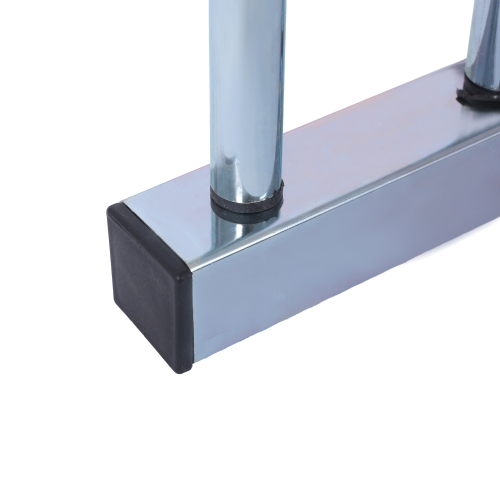 3 Bikes Floor Bike Stand, Bike Parking Rack Garage Bike Storage Stand Indoor/Outdoor 22-28" Wheel Stand, Max. Tire Width 2.15",black painted、、eastwooduniform