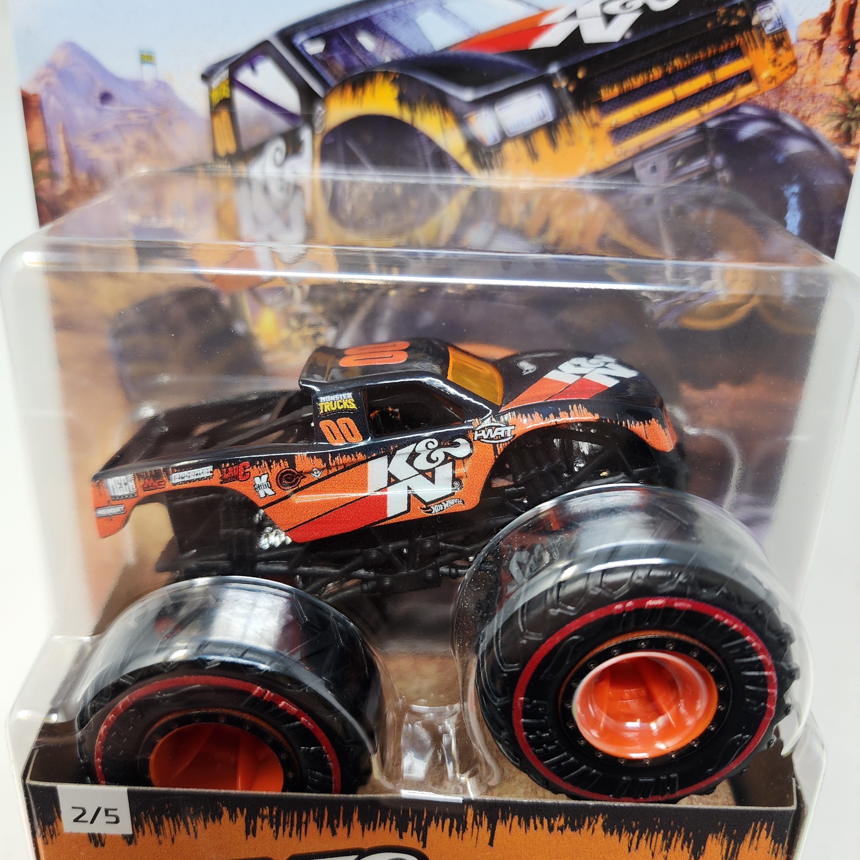 Podium Crasher K&N #2/5 * Hot Wheels Monster Trucks、mySite、hgirdovlk