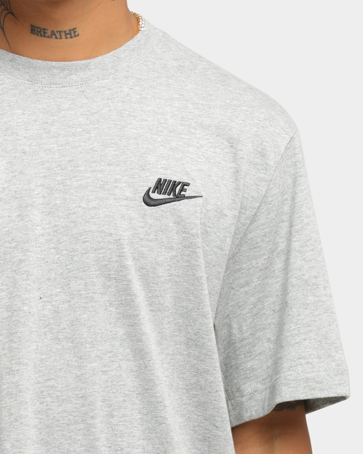 Nike Nike Sportswear Club T-Shirt Dark Grey Heather、mySite、zt4zffjzw