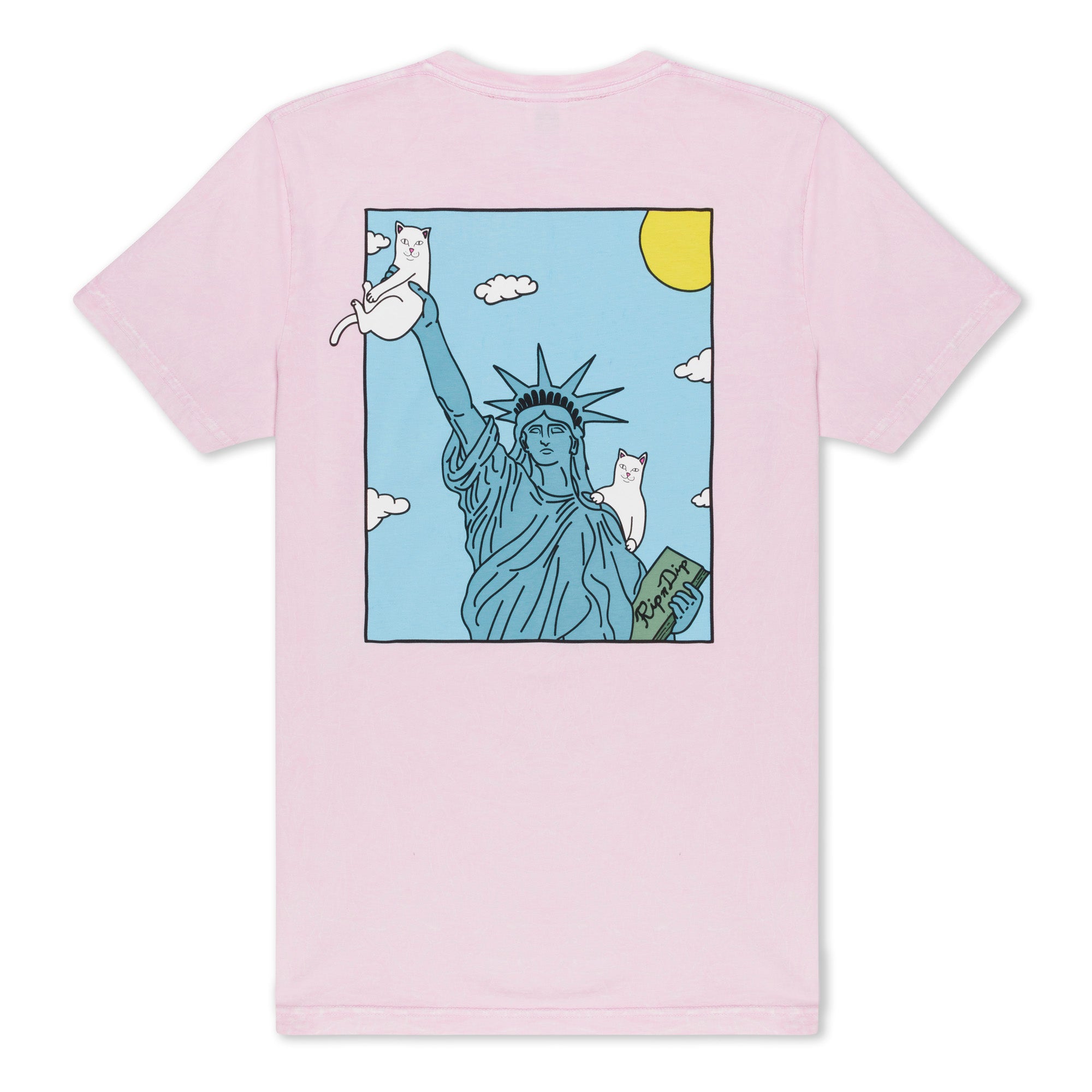  Liberty Tee (Pink Mineral Wash)、mySite、merchandisen