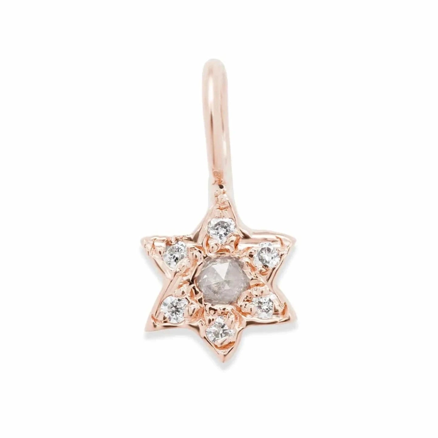 Custom Stones Star of David Necklace by Elisa Solomon - 14k Yellow, Rose or White Gold、mySite、topwebapps
