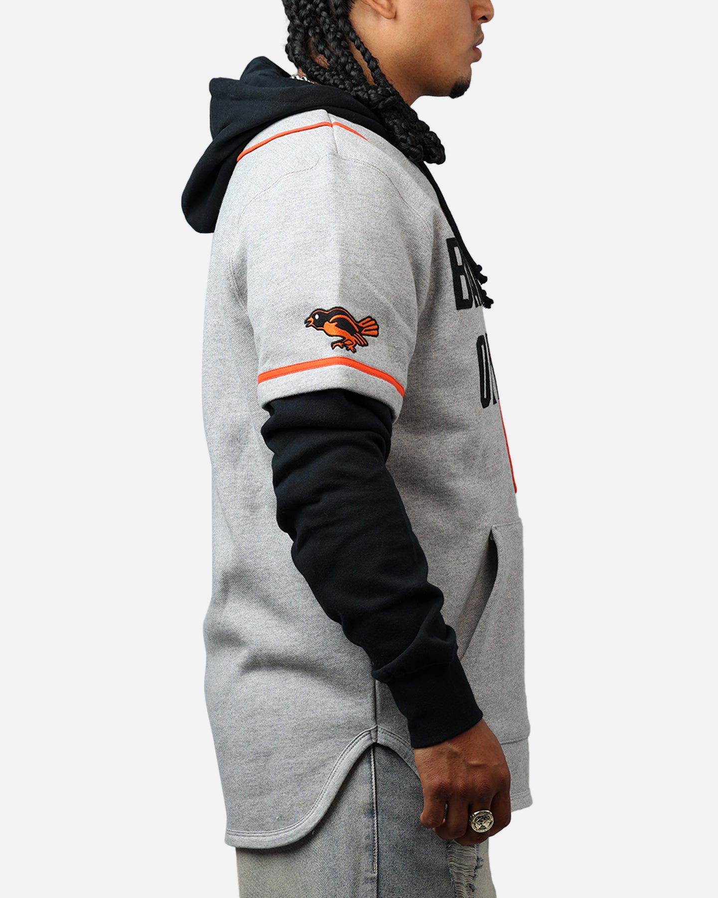 47 Brand Baltimore Orioles Game Hoodie Grey/Black、mySite、zt4zffjzw