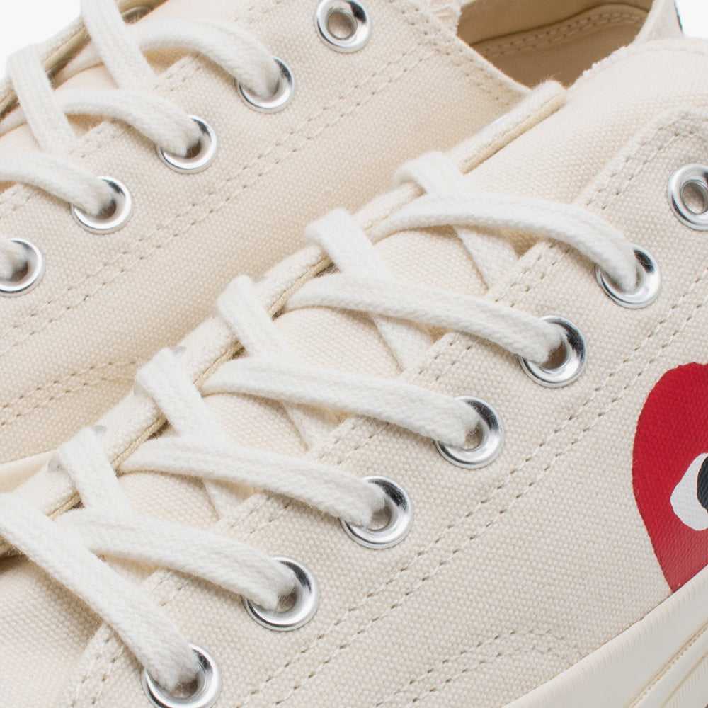  Converse x COMME des GARÇONS PLAY Chuck Taylor Ox / Beige、mySite、merchandisen
