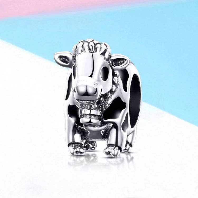 Cow & Llama & Horse Charms for Pandora Style Bracelets Sterling Silver Farm Animal Charms、mySite、g9winljtr