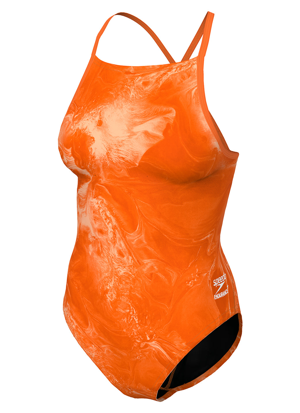 Speedo Women's Lunar Storm Crossback One Piece Swimsuit、mySite、noshort