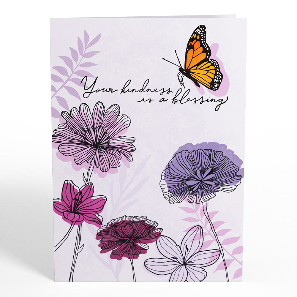 Your Kindness Is a Blessing Pop-Up Card、mySite、solidvoid
