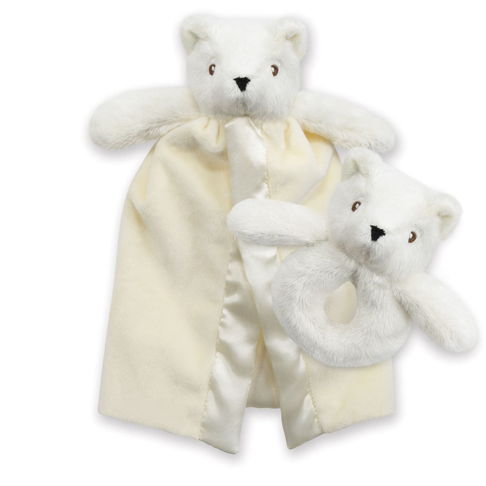 Teddy Bear Rattle and Blanket Gift Set、mySite、pszhyizbm