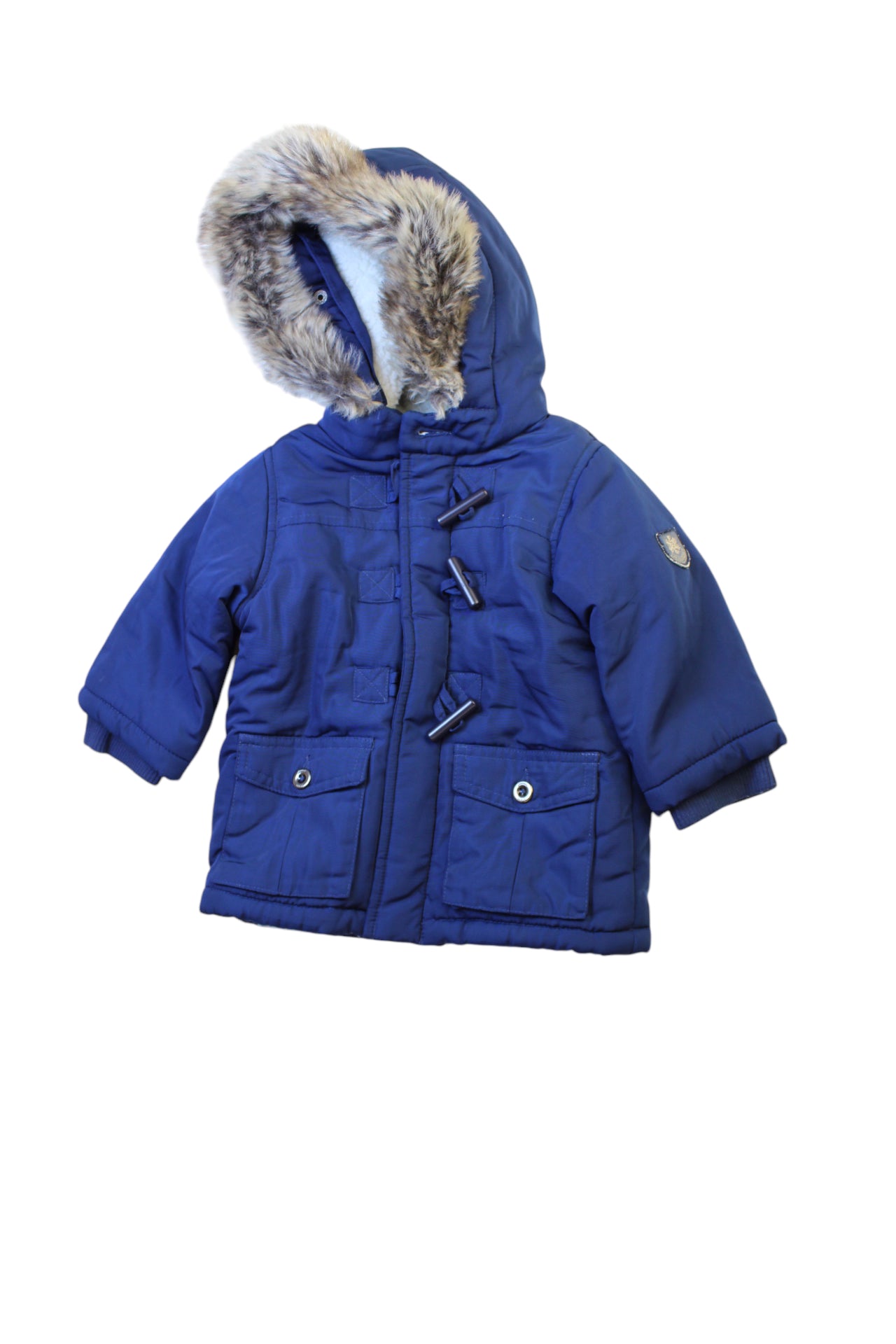 Jacadi Fur-Lined Coat 6-12M、mySite、g9winljtr