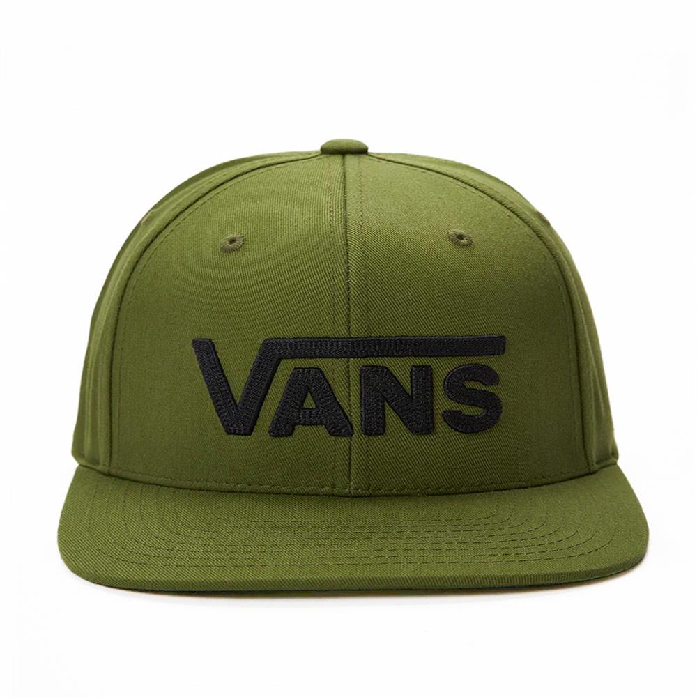  Vans Kids Drop V II Snapback Cap - Pesto、mySite、merchandisen