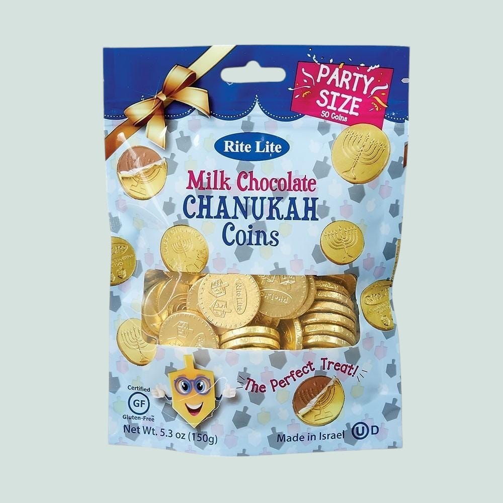 Chanukah Gelt Milk Chocolate Coins、mySite、topwebapps