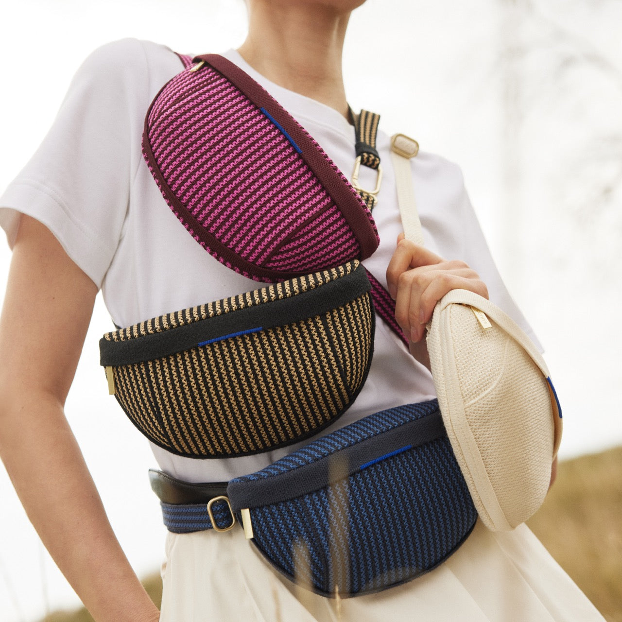  The Casual Sling - Toffee Stripe、mySite、preschool7hills