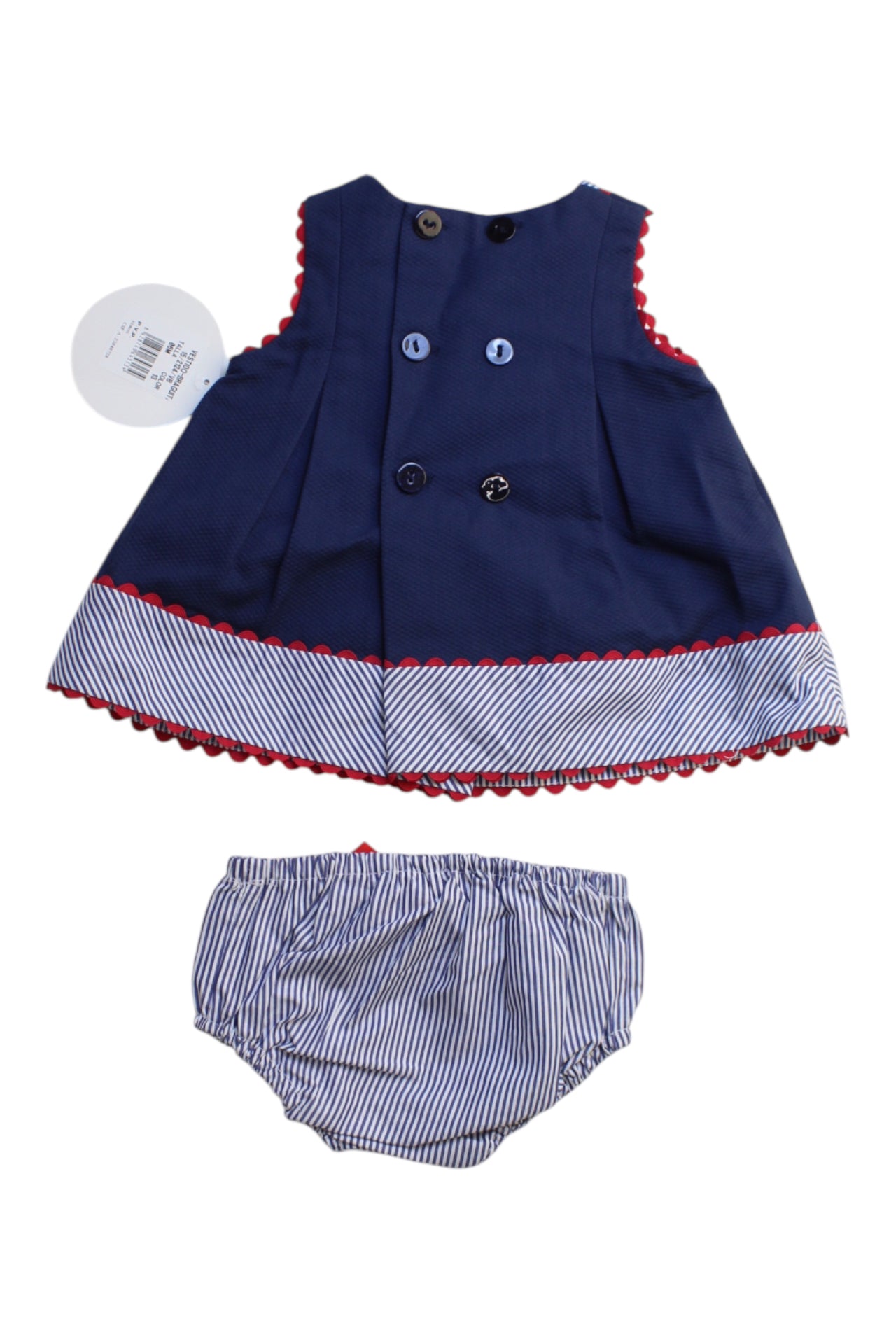 Dolce Petit Sleeveless Bow Dress Set 3-6M、mySite、g9winljtr