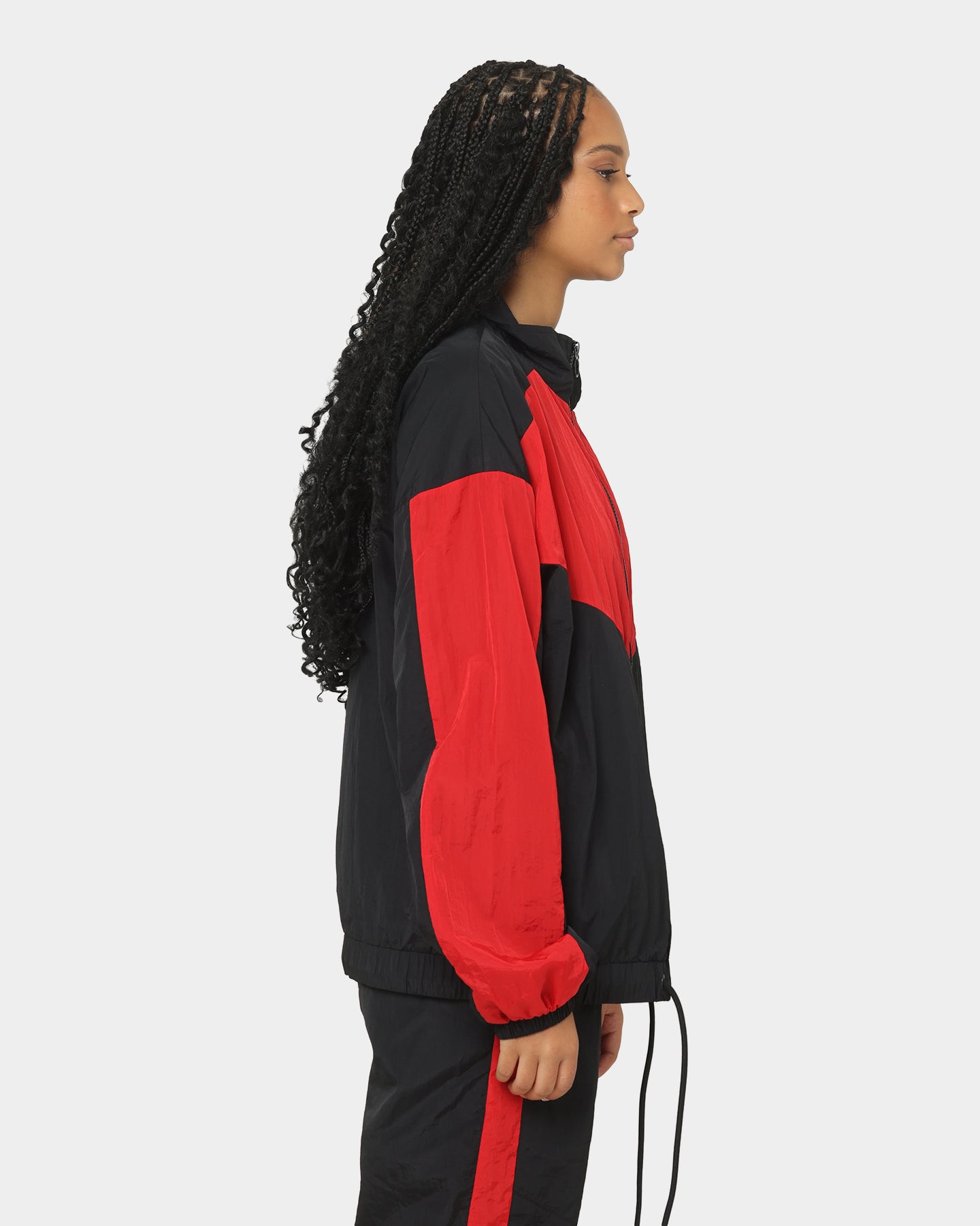 EN ES Women's Track And Field Spray Jacket Red/Black、mySite、zt4zffjzw