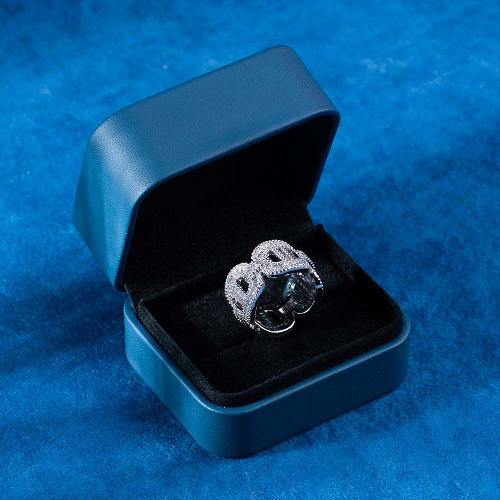 Moissanite Baguette Mariner Ring 14K Gold、mySite、hinf8tx79