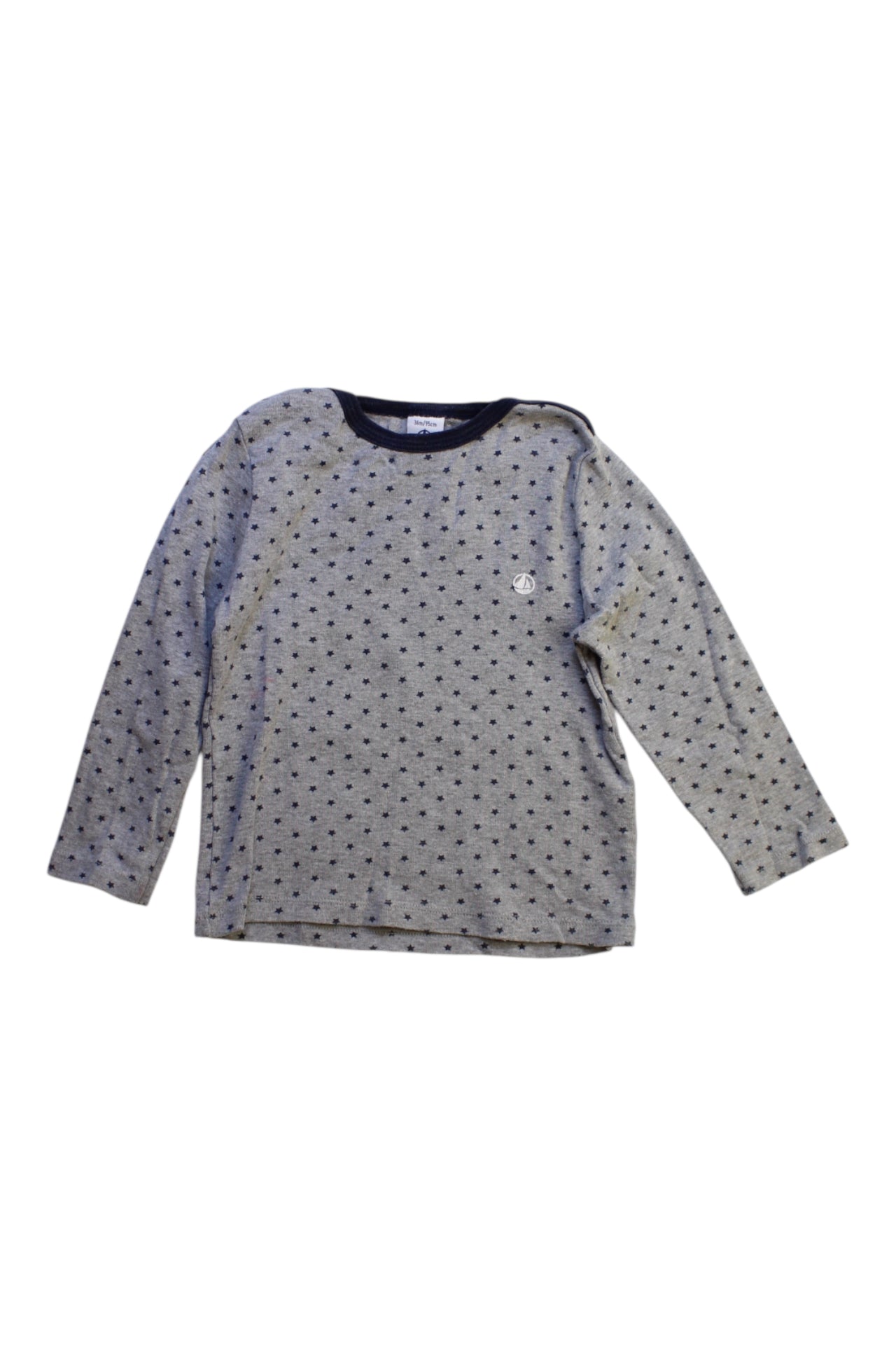 Petit Bateau Long Sleeve Polka Dot T-Shirt 3T、mySite、g9winljtr