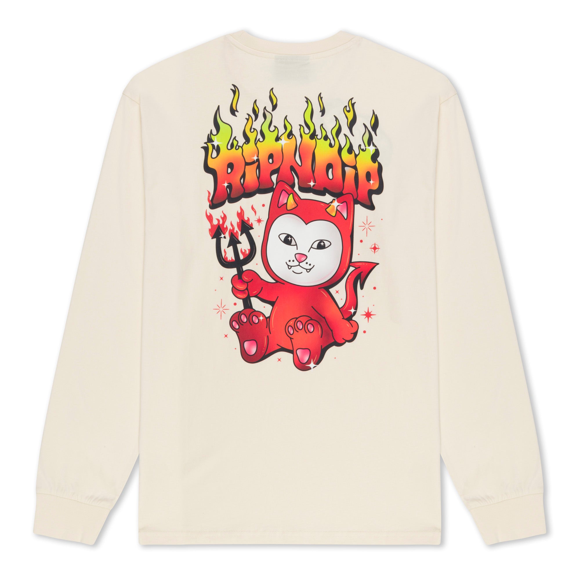  Scary Cute Long Sleeve (Natural)、mySite、merchandisen