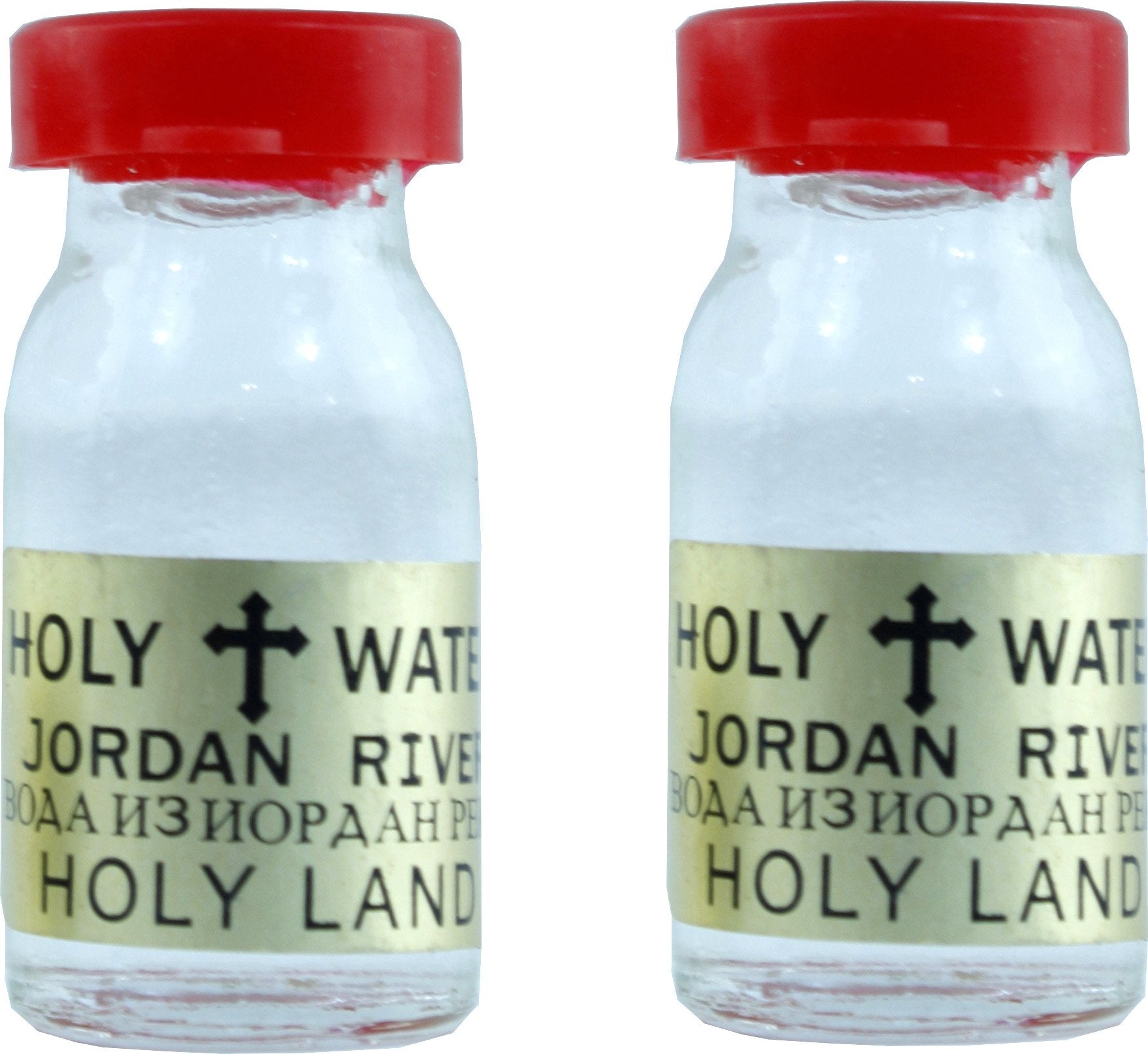 Holy Land Market Jordan Water - One Small Glass Vial Bottles (Each 7.5ml)、mySite、topwebapps