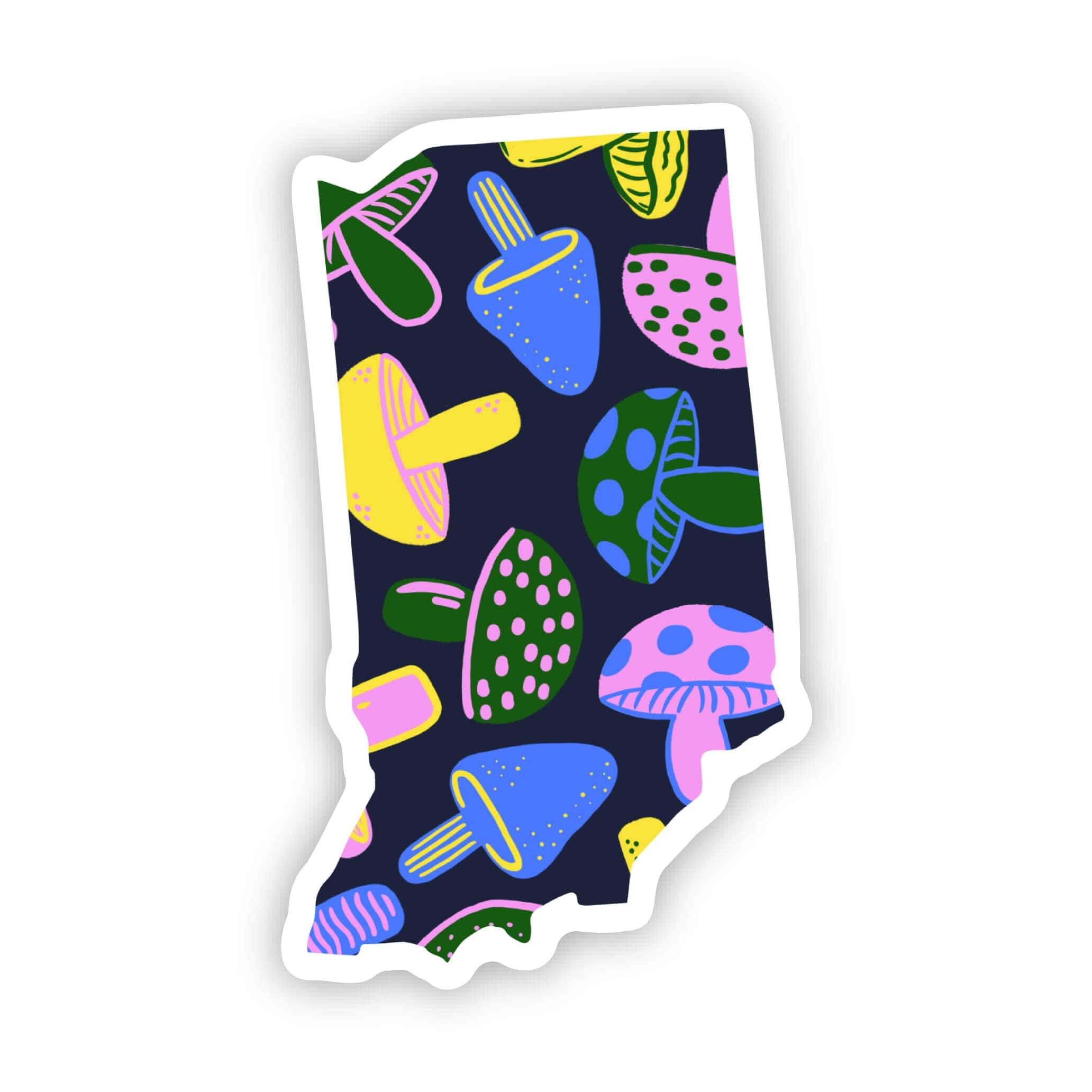  Indiana Sticker - Mushroom、mySite、elrpsem3k