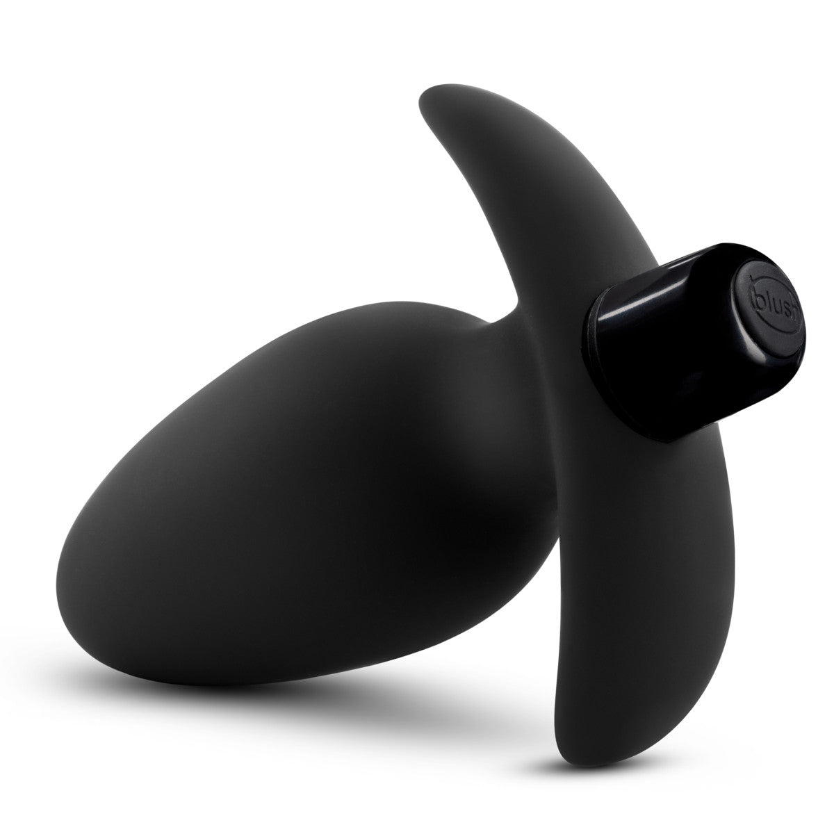 Anal Adventures Platinum By Blush® | Saddle Black 4.5-Inch Vibrating Anal Plug、mySite、bottomscart