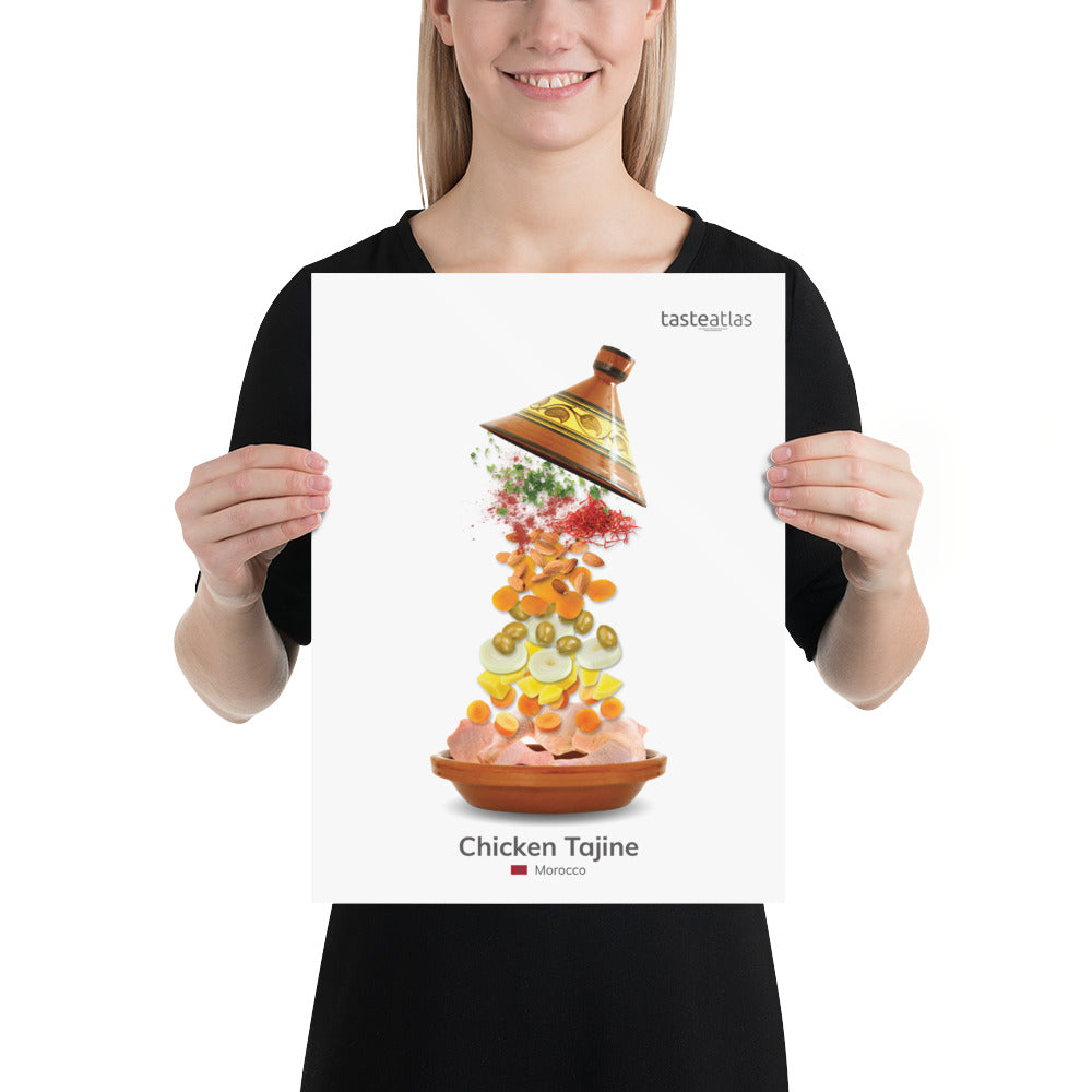 Chicken Tajine Poster (in)、mySite、camillekostekn
