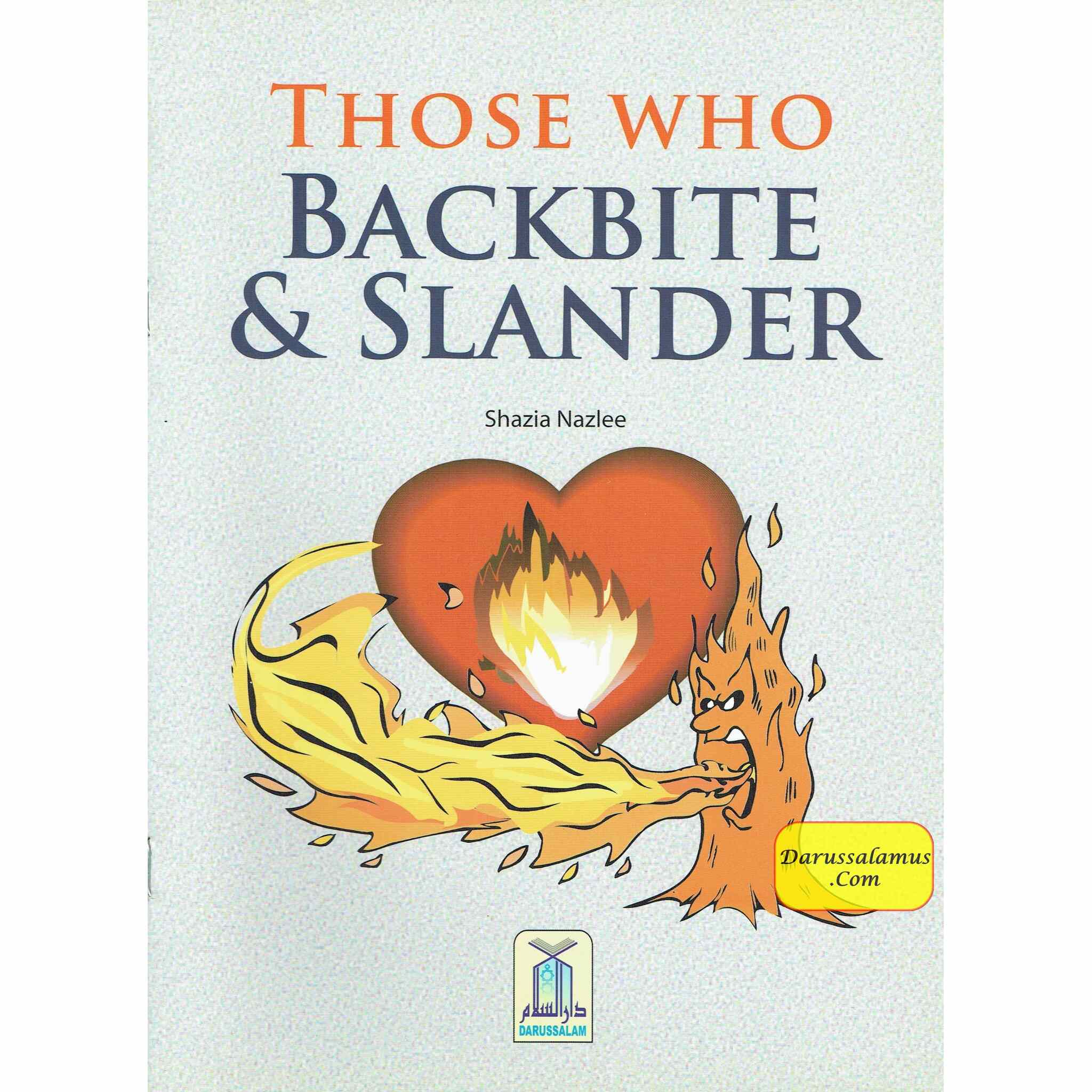 Those Who Backbite and Slander By Shazia Nazlee、mySite、topwebapps
