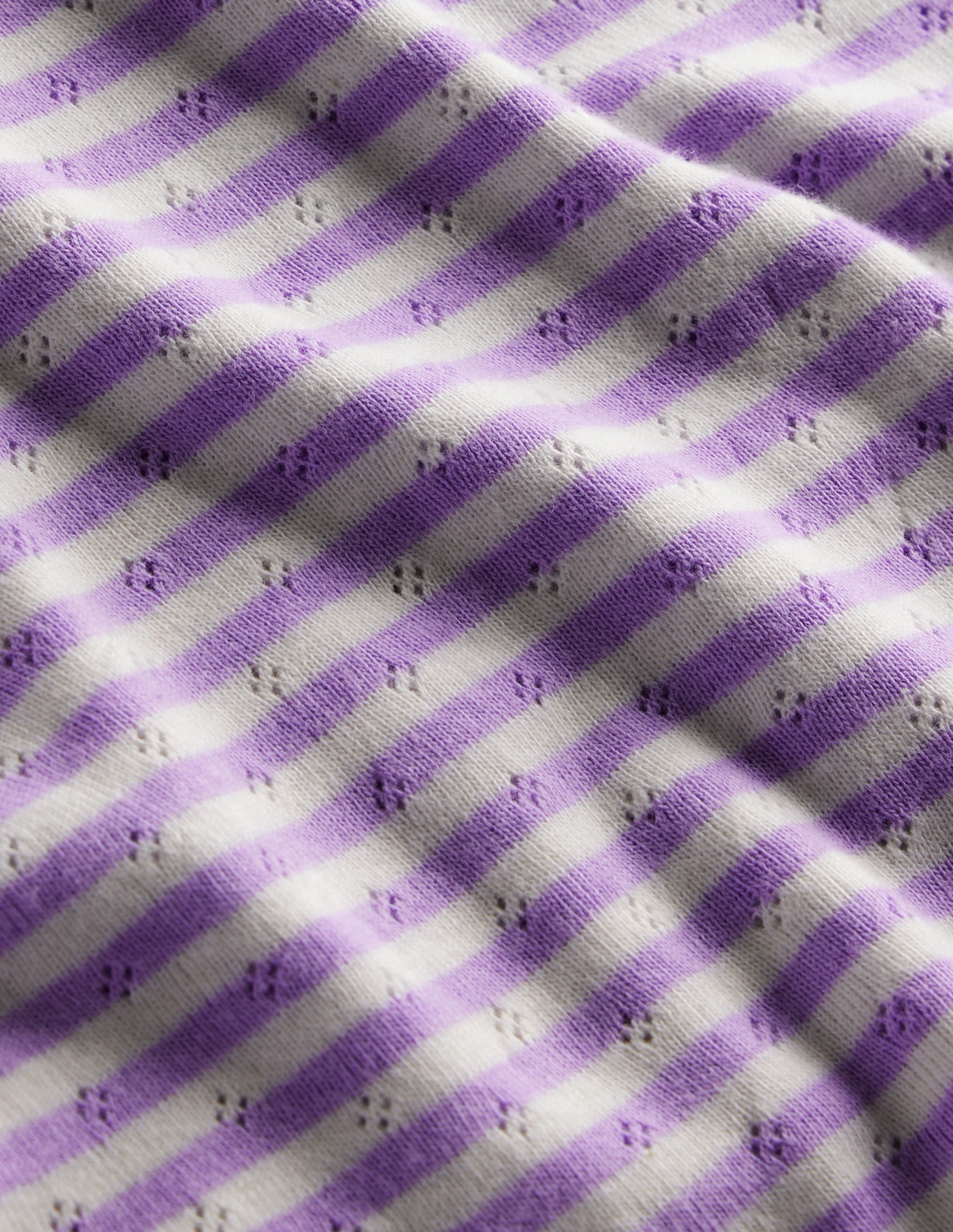  Pointelle Vest Top-Ivory/Misty Lavender Stripe、mySite、ashleygrahame