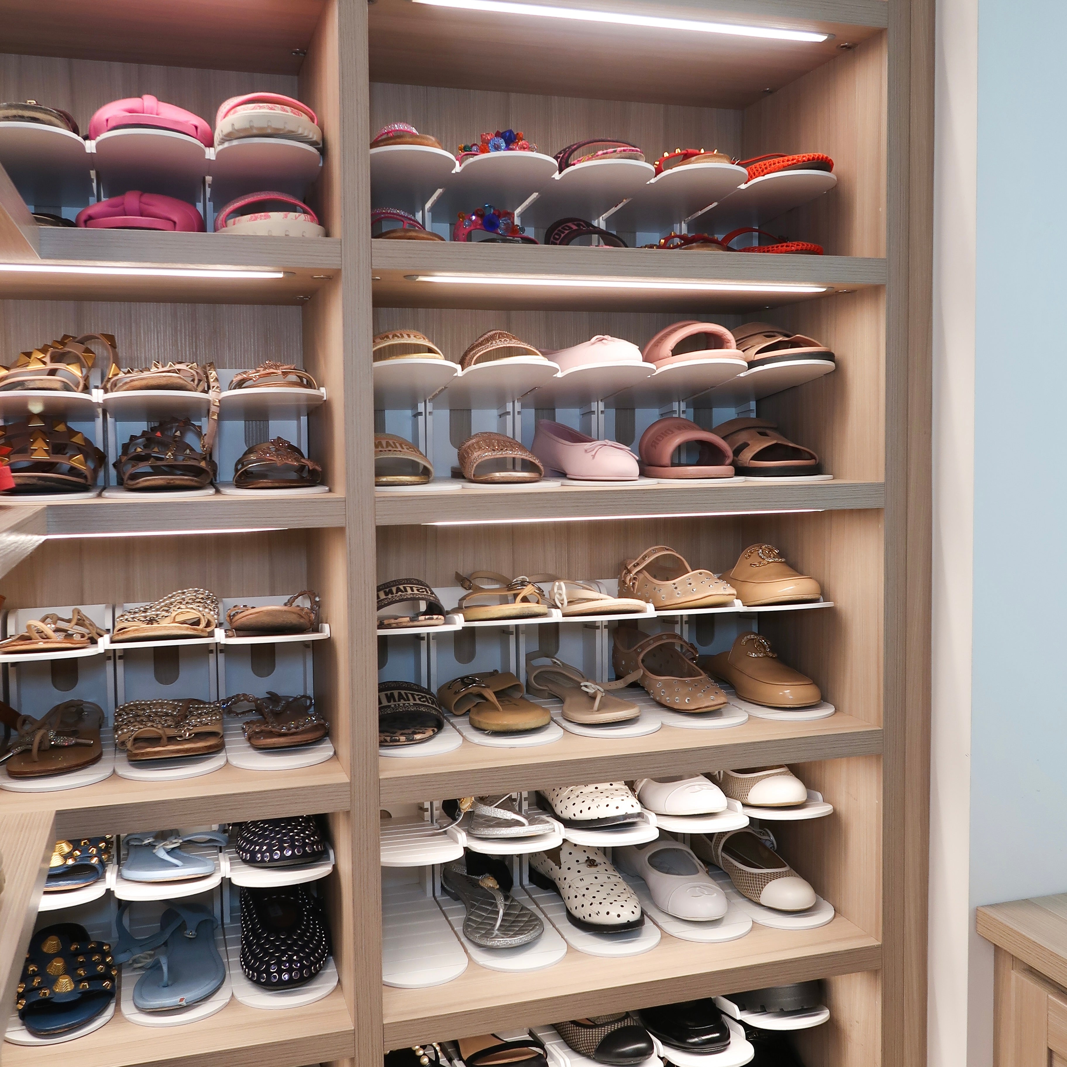 Wood Shoe Stackers (Set of 8)、mySite、gigharbornorthrealestate