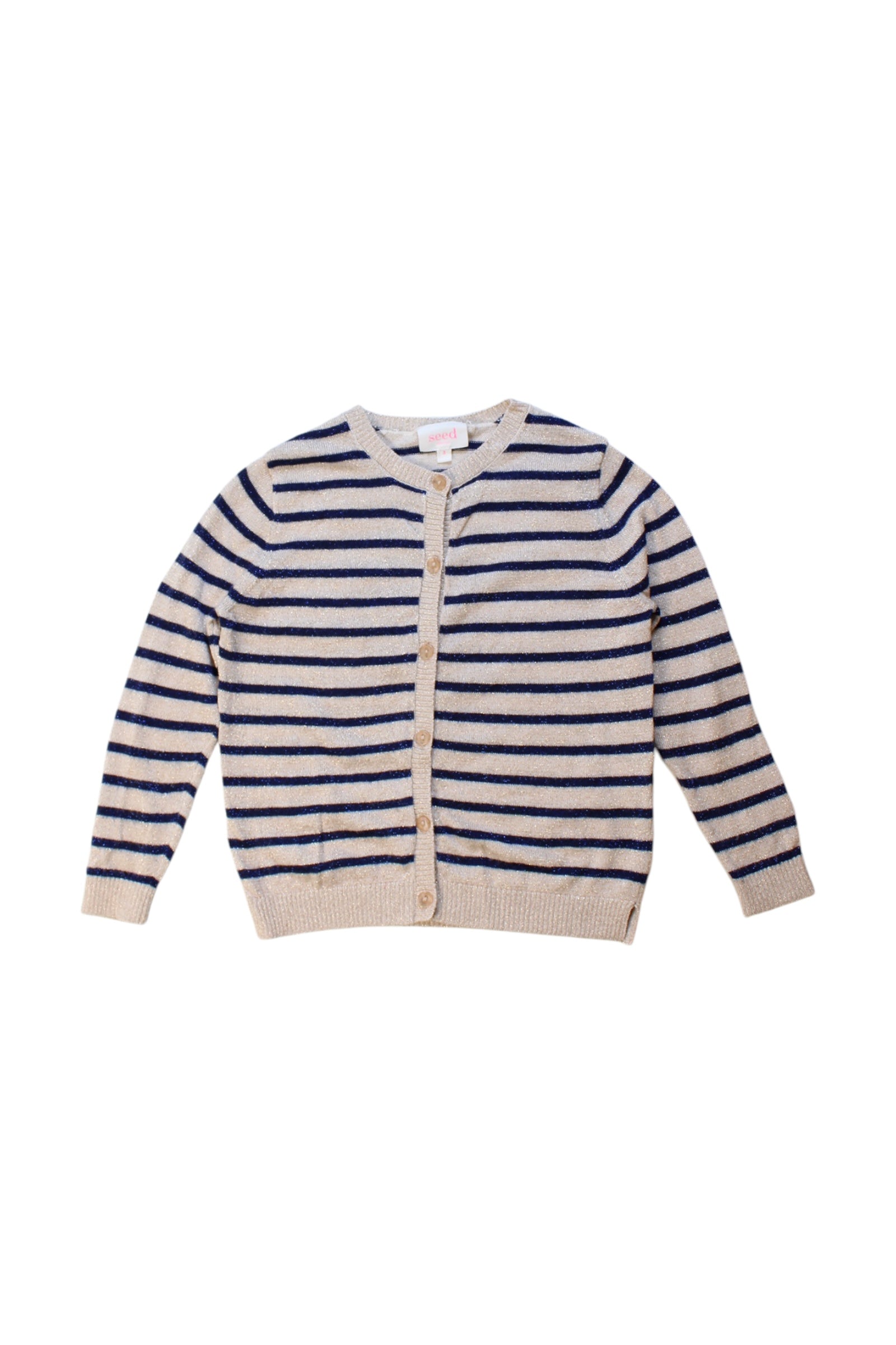 Seed Striped Cardigan 3T、mySite、g9winljtr