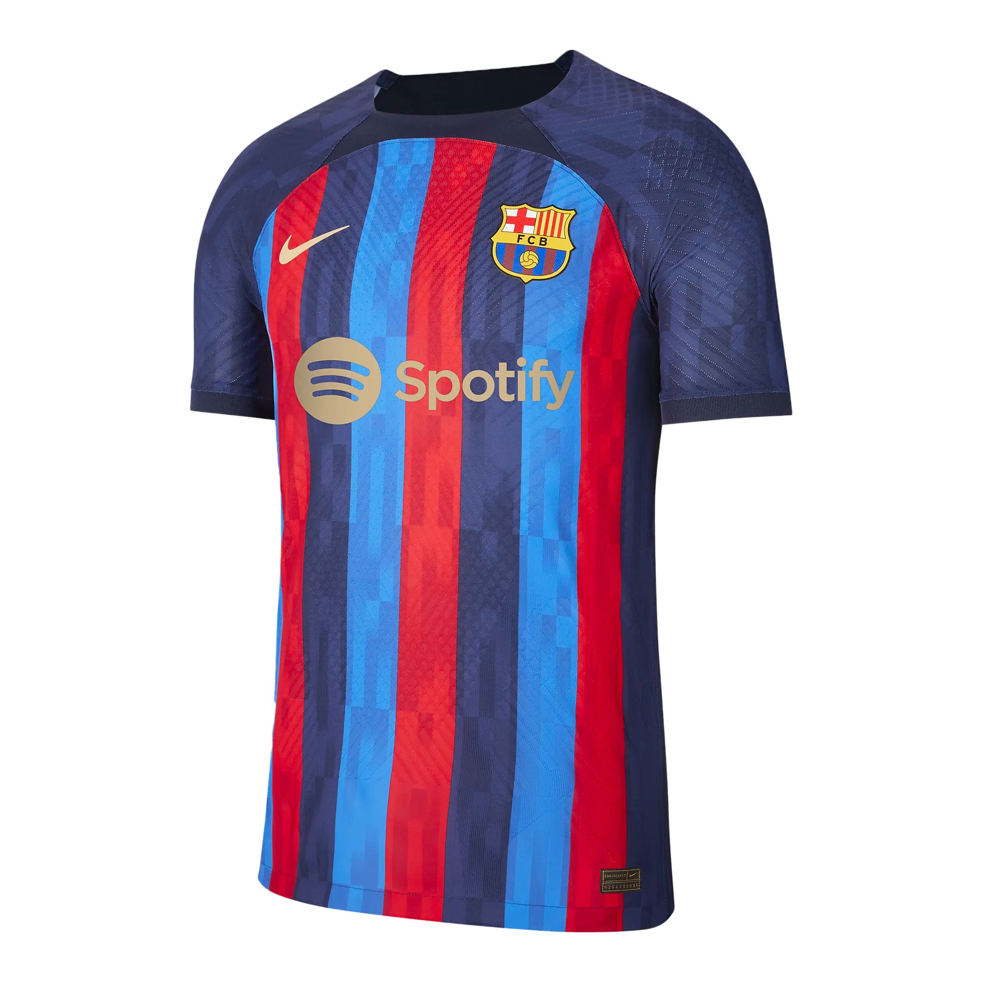 Nike Men's FC Barcelona 2022/23 Dri-FIT ADV Home Jersey Obsidian/Seasame、mySite、noshort