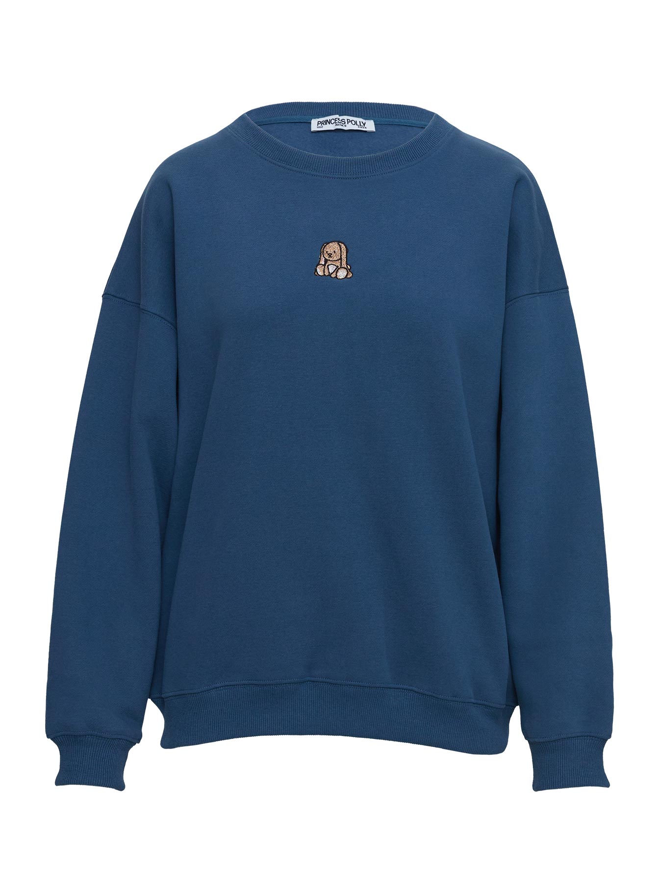 Sleepy Bunny Crewneck Jumper Navy、mySite、solidvoid