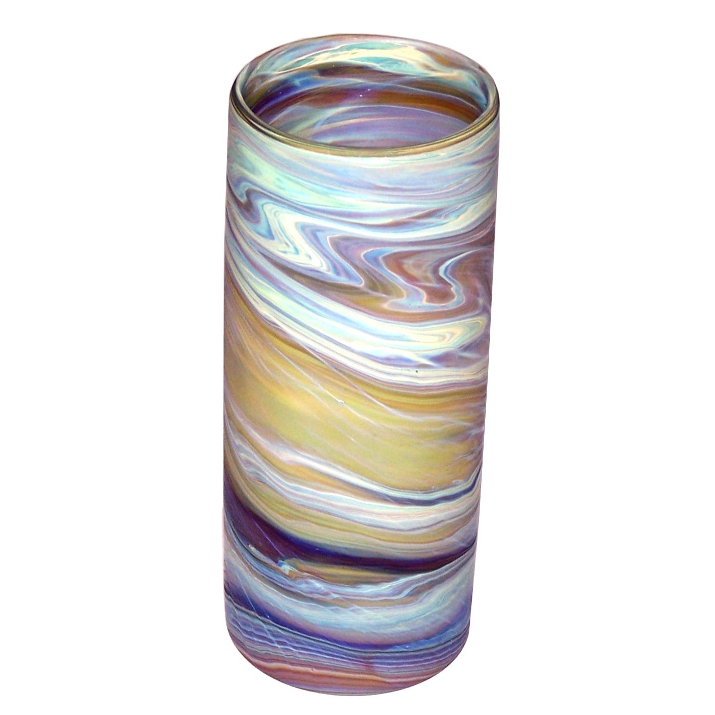 Phoenician Cup or Glass - Ancient beauty Phoenician Glass Cup. Each is unique. Museum quality looks and feels(6 Inches) - Asfour Outlet Trademark、mySite、topwebapps