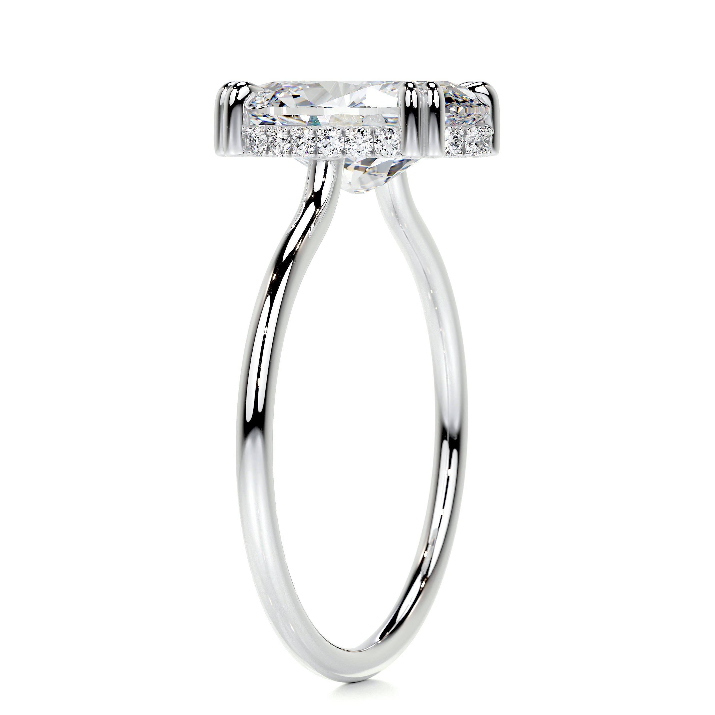 Harriet Diamond Engagement Ring -14K White Gold、mySite、hinf8tx79