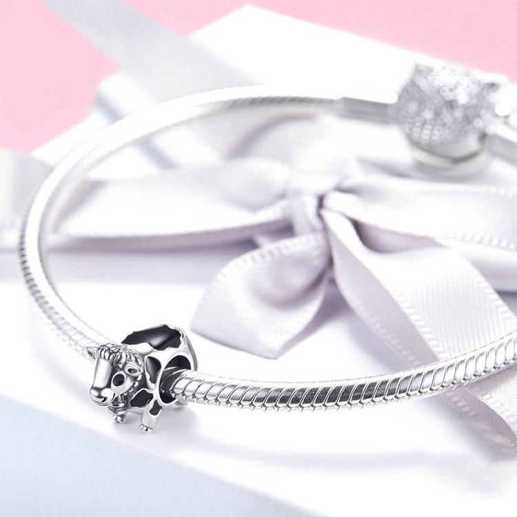 Cow & Llama & Horse Charms for Pandora Style Bracelets Sterling Silver Farm Animal Charms、mySite、g9winljtr