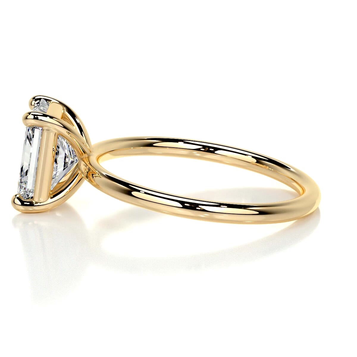Harper Lab Grown Diamond Ring -18K Yellow Gold、mySite、hinf8tx79
