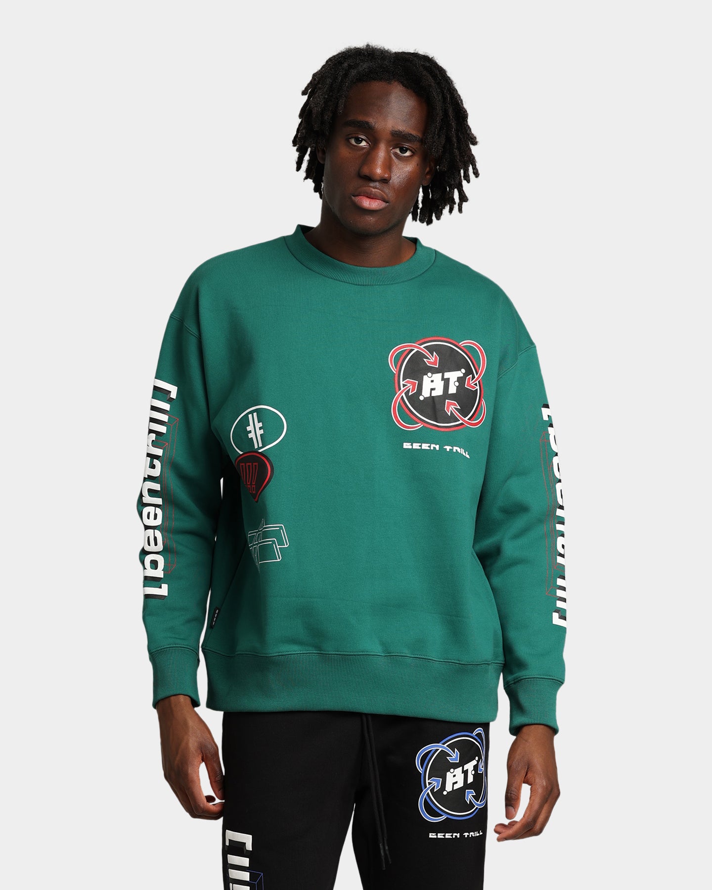 BEENTRILL Industries Crewneck Forest Green、mySite、zt4zffjzw