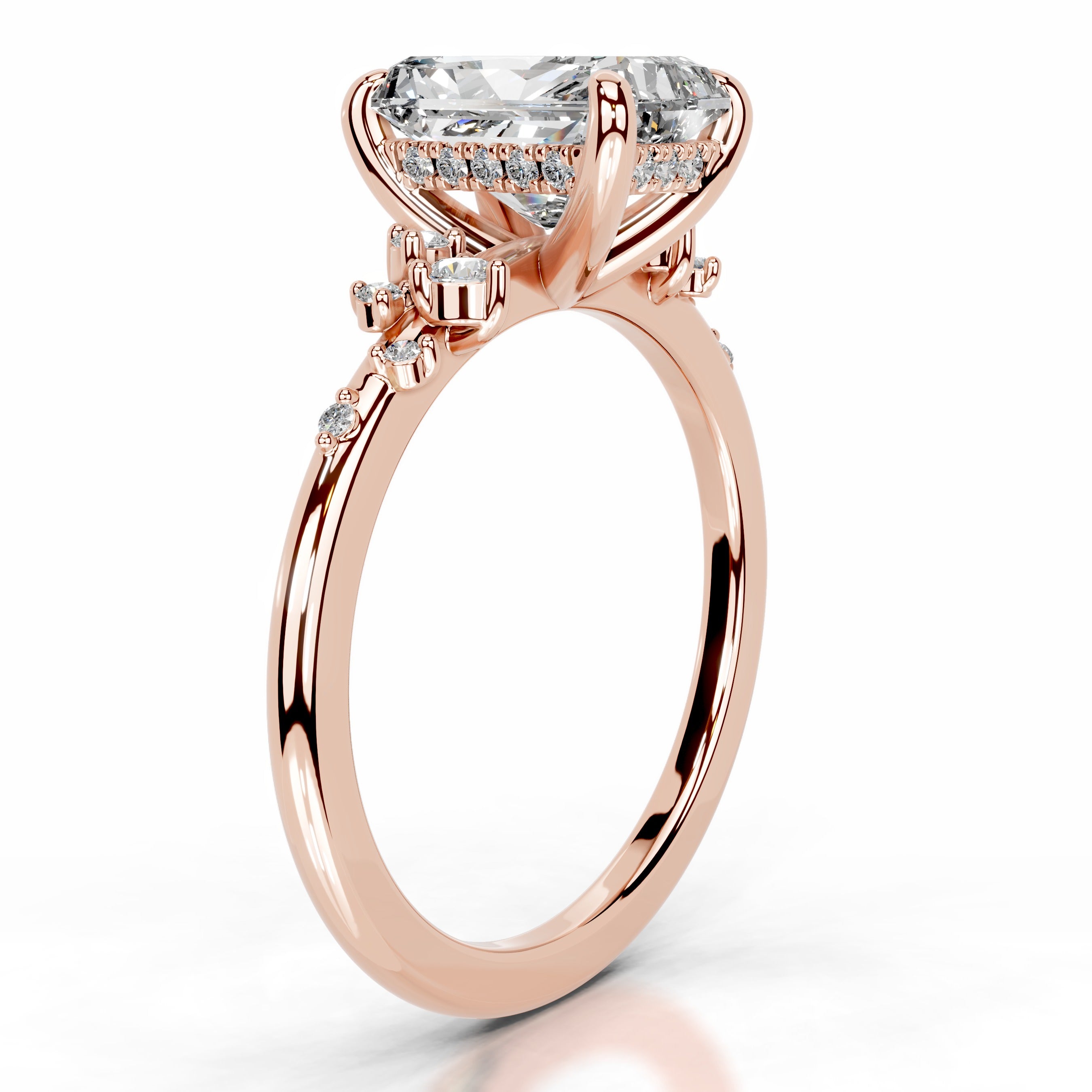 Maisie Lab Grown Diamond Ring - 14K Rose Gold、mySite、hinf8tx79