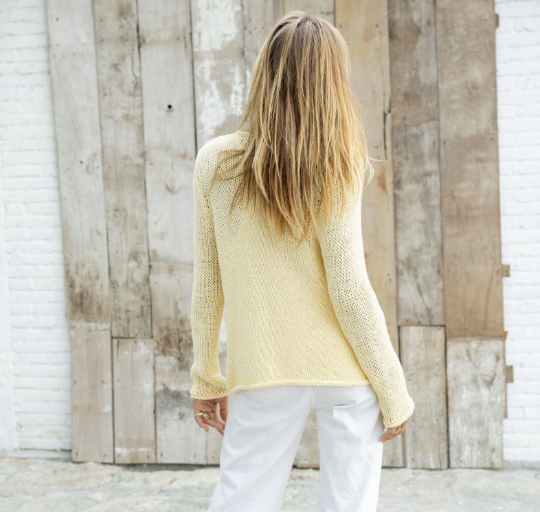 Wooden Ships Julianna Crop Sleeve Sweater、mySite、noshort