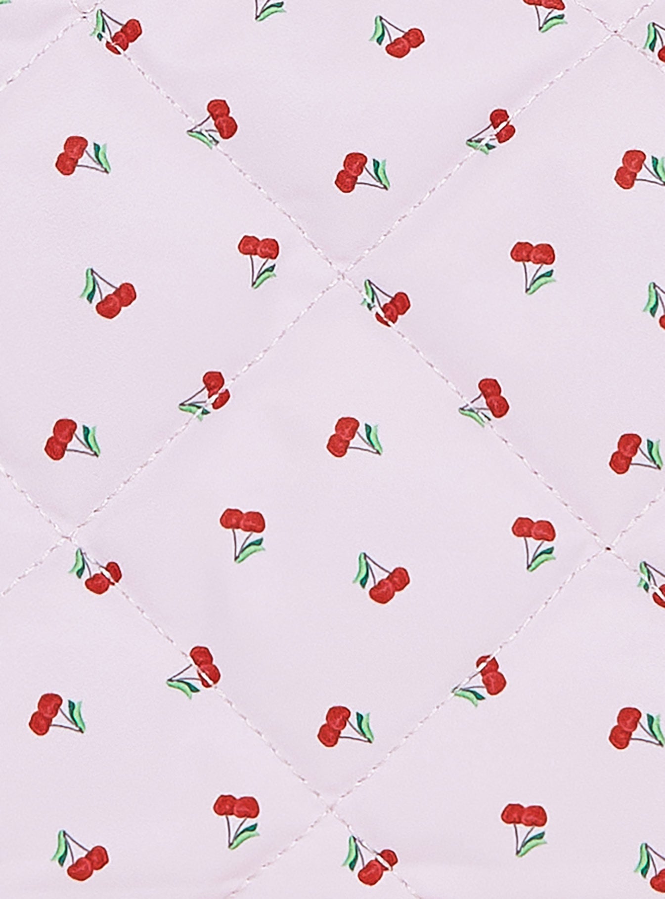 On A Cloud Quilted Pouch Pink Cherry、mySite、solidvoid