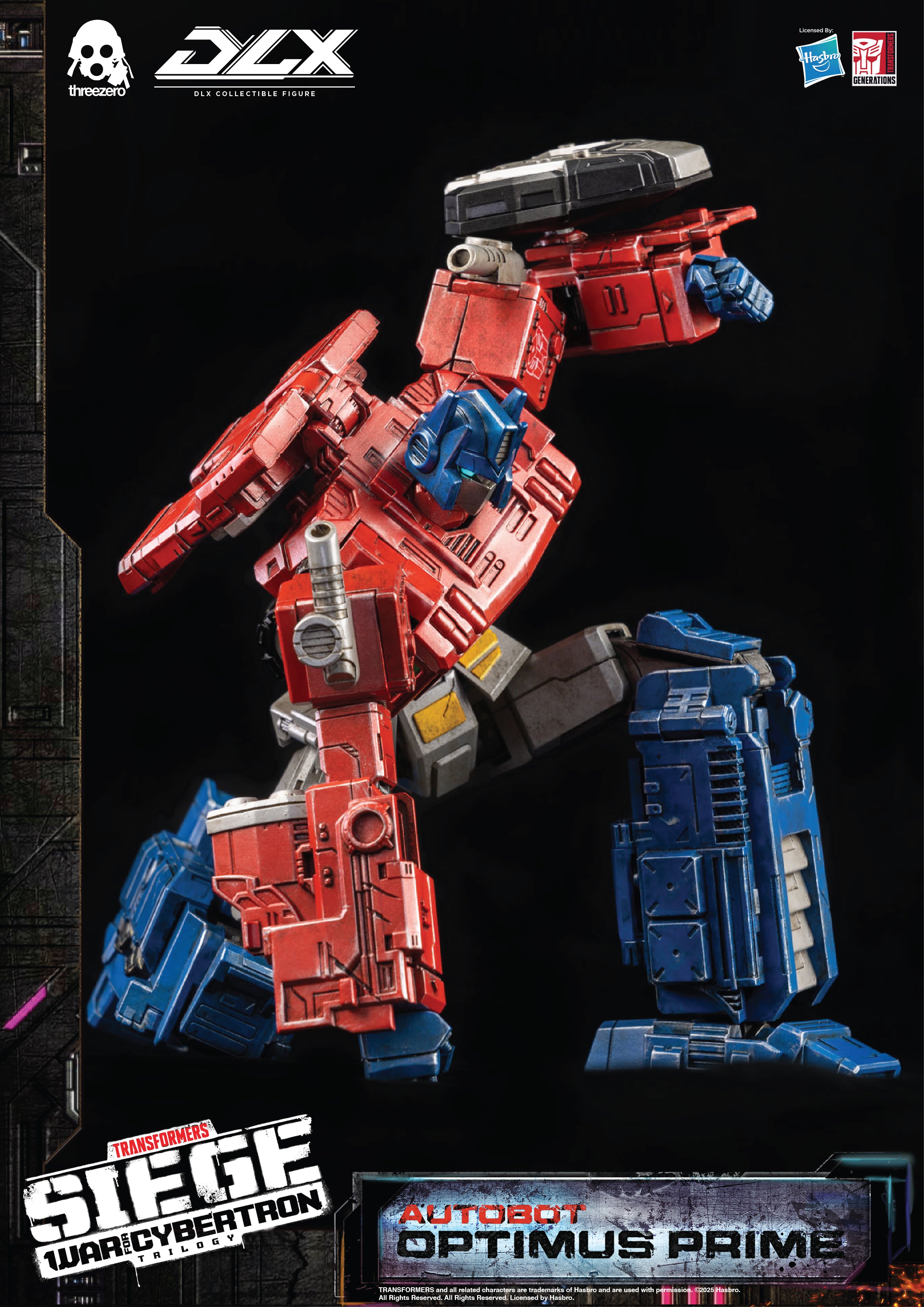 Threezero Transformers: War for Cybertron Trilogy DLX Optimus Prime、mySite、hgirdovlk