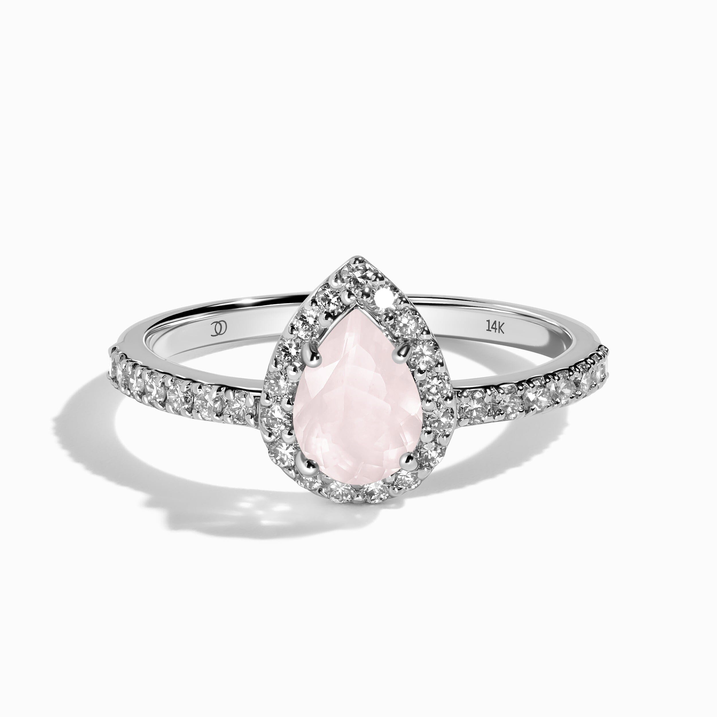 Rose Quartz Lab Diamond Ring - Tear of Joy、mySite、hinf8tx79