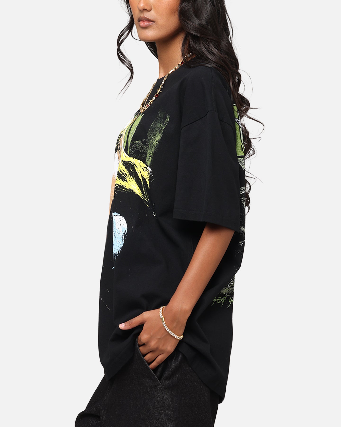 American Thrift X The Lord Of The Rings Legolas Heavy T-Shirt Black、mySite、zt4zffjzw