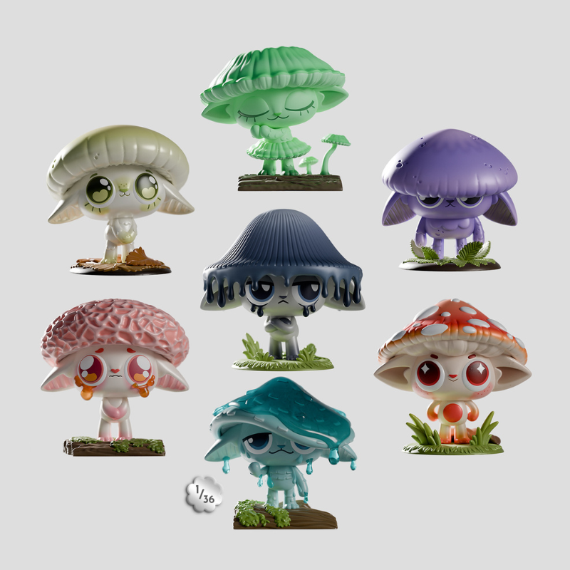  Kaleidos Creative Capkins Blind Box、mySite、greenlandpopulation