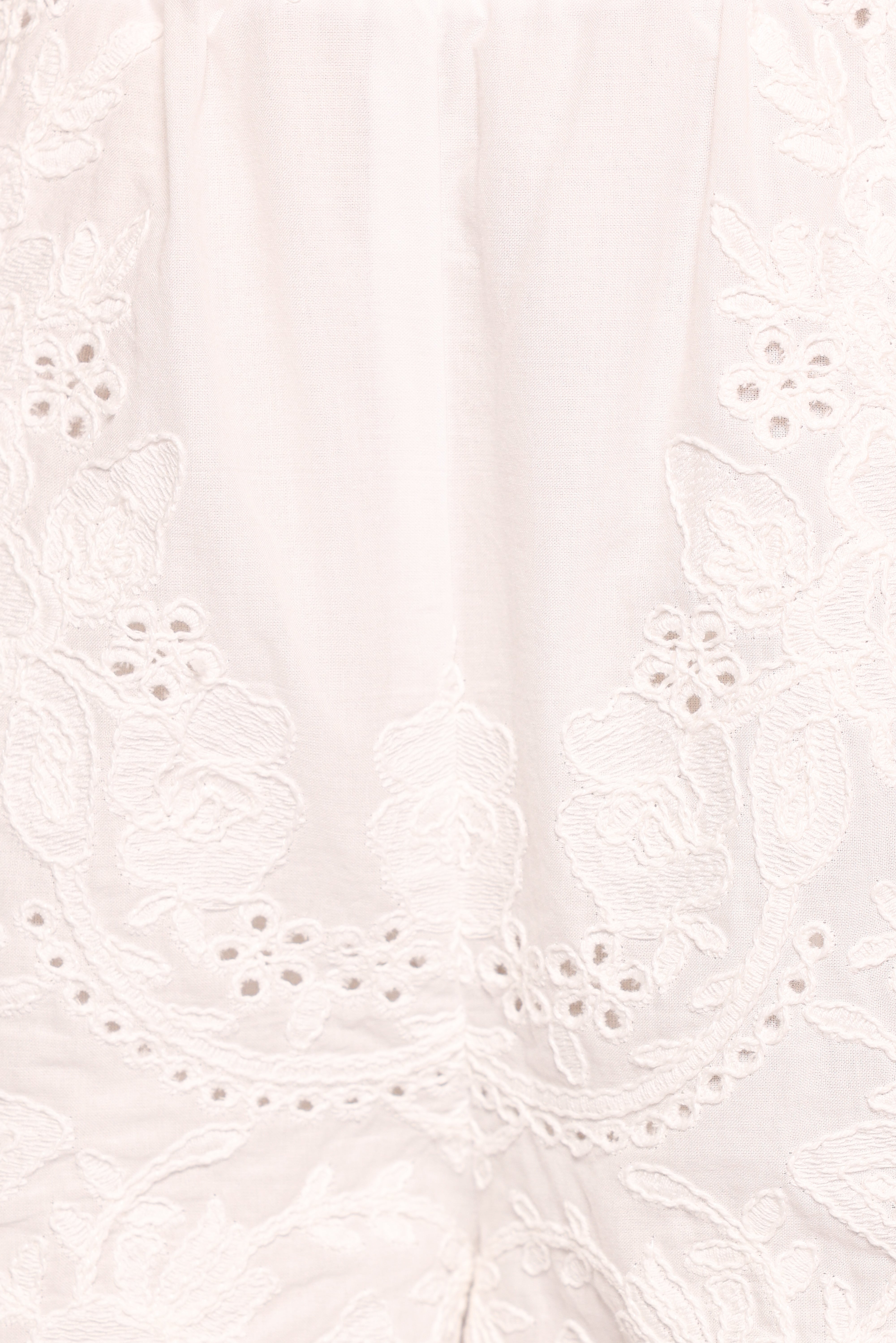  Tanis Embroidered Shorts - White、mySite、sugarbowlscore