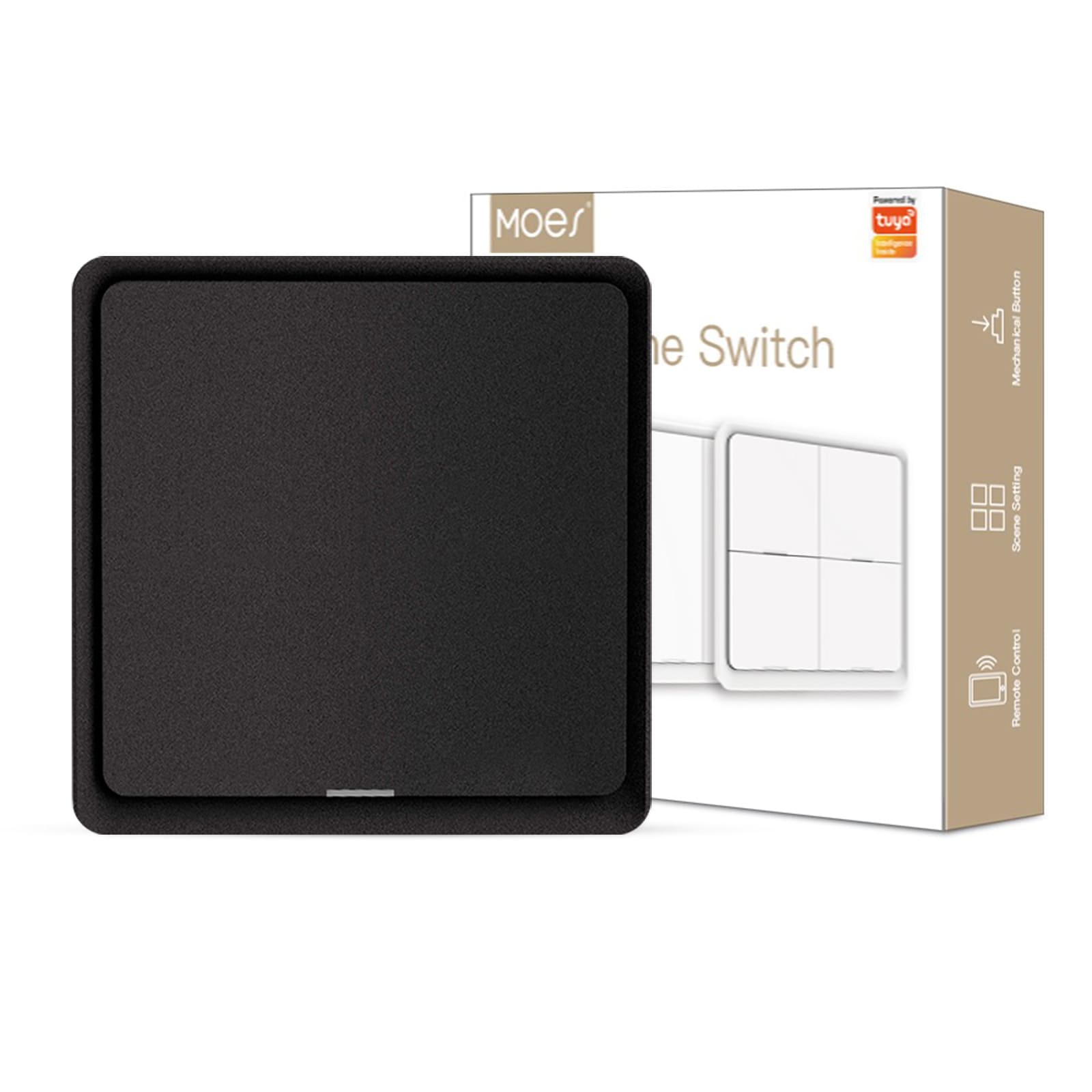 ZigBee Light Switch, Battery Powered Light Switch, Multi-Control Wireless Push Button Scene Switches、mySite、fannypackpong