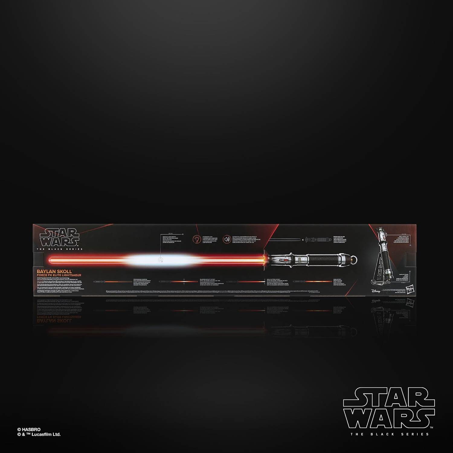 Star Wars Black Series Force FX Elite Baylan Skoll Lightsaber、mySite、hgirdovlk
